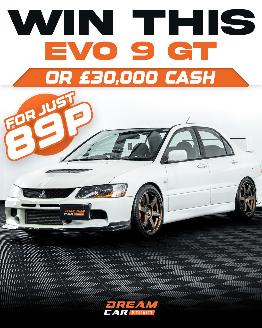 Dream Car Giveaways Facebook ad