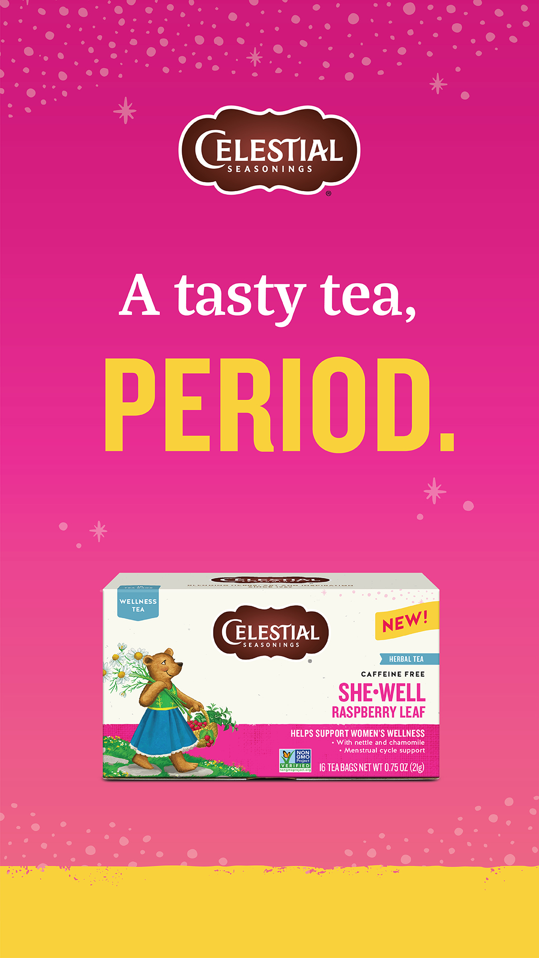 Celestial Seasonings Tea Facebook ad from Jul 1, 2026