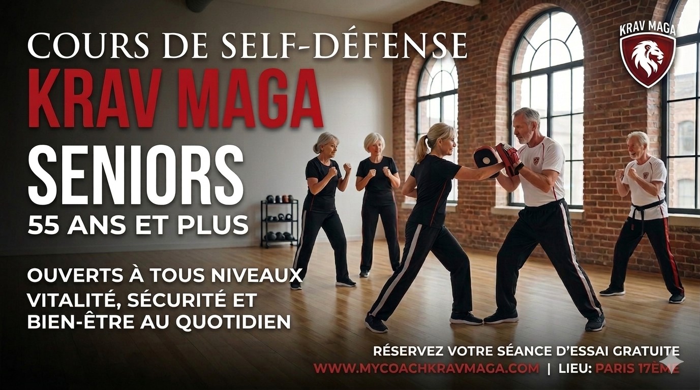 Formation Street Knife Defense Academy - Paris Facebook ad: Self-Défense Krav Maga, Spécial 55 ans et +…