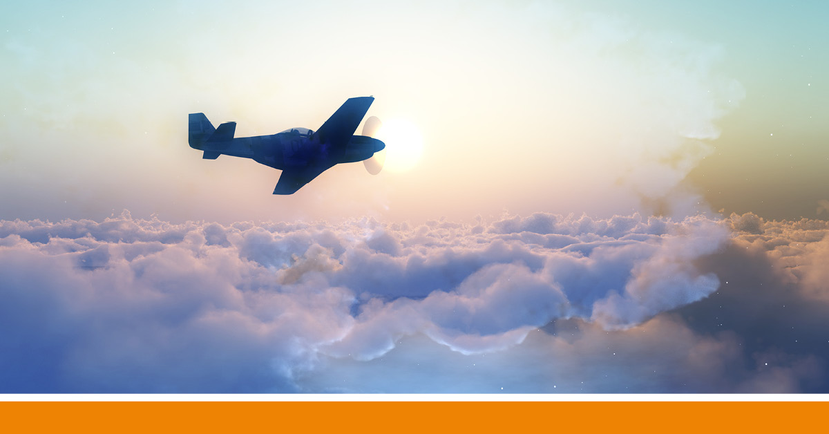 FlightAware Facebook ad