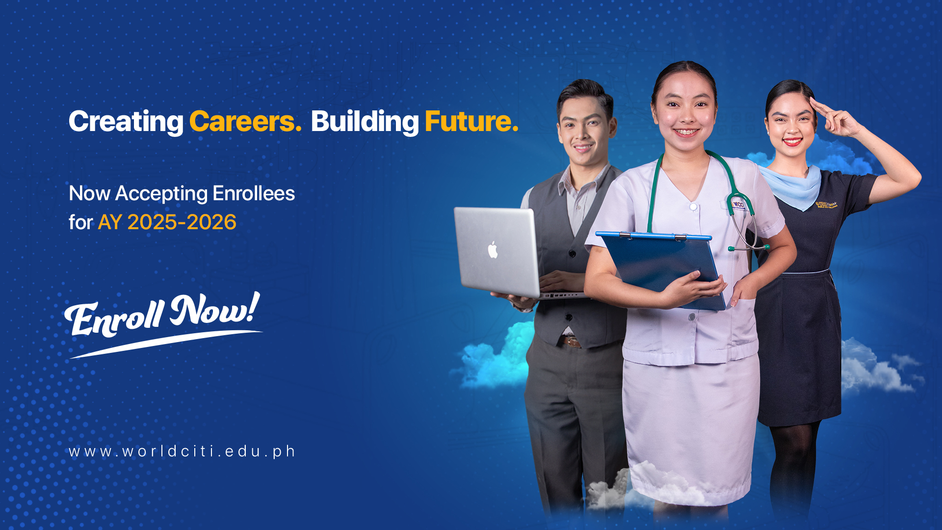 World Citi Colleges Binalonan Facebook ad: Level Up Your Future with World Citi Colleges…