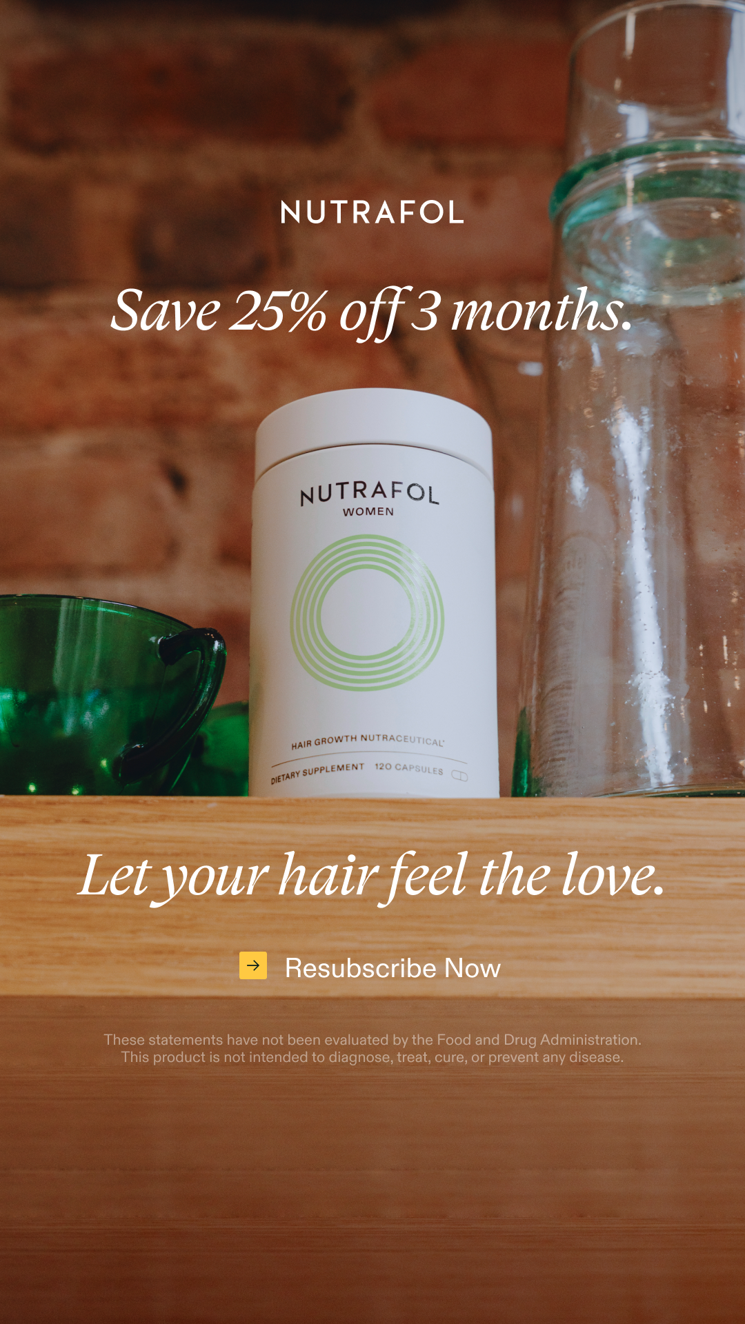 Nutrafol Facebook ad