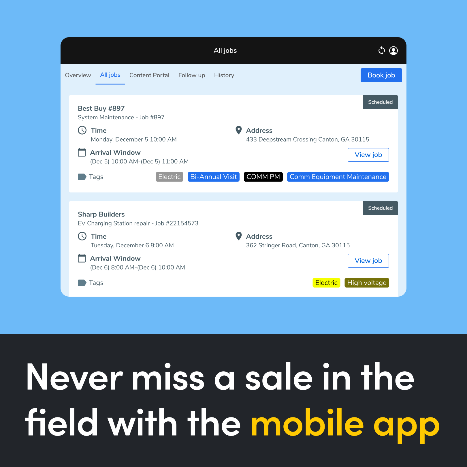 ServiceTitan Facebook ad