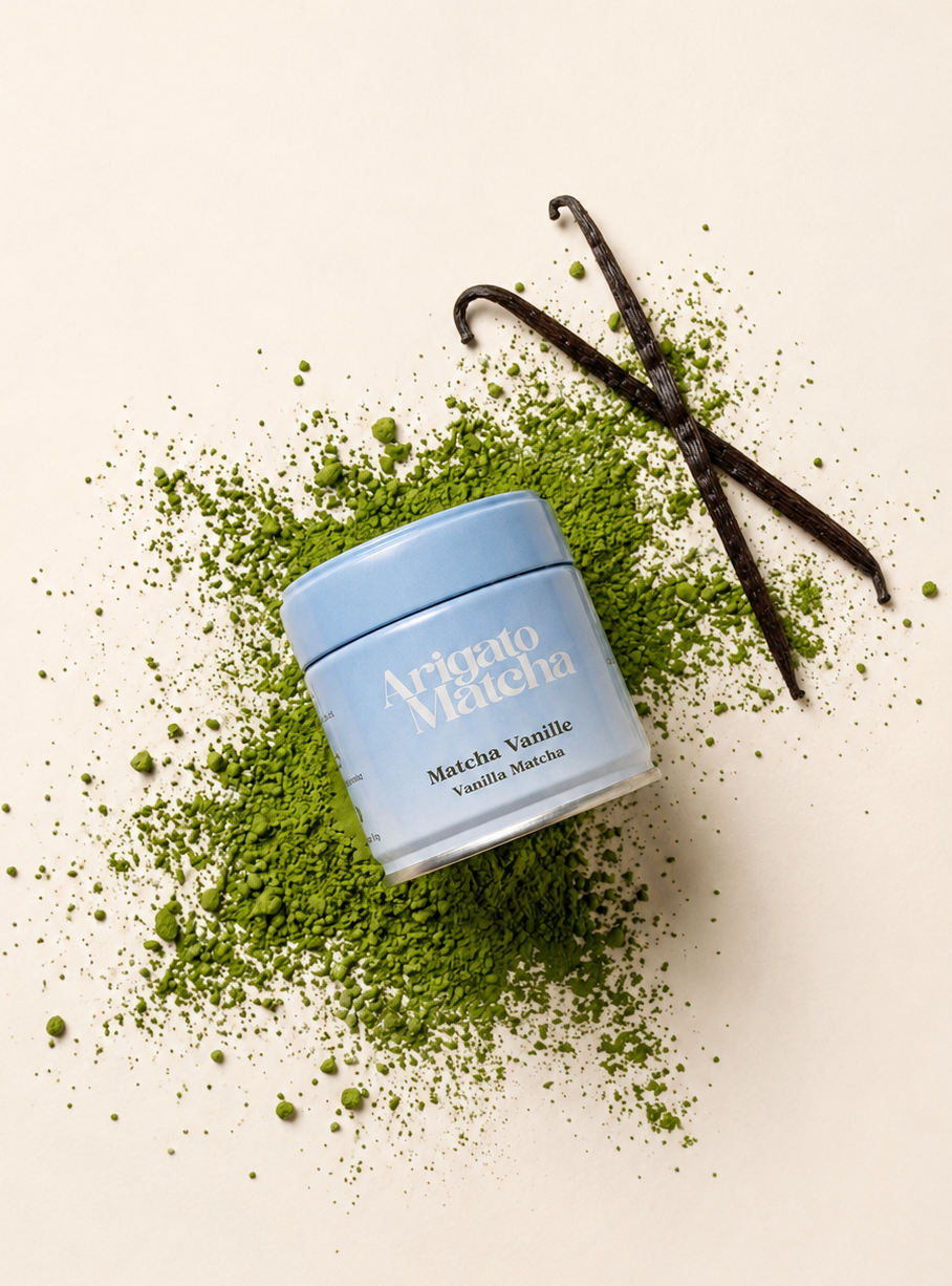 Arigato Matcha Facebook ad from Jul 13, 2026