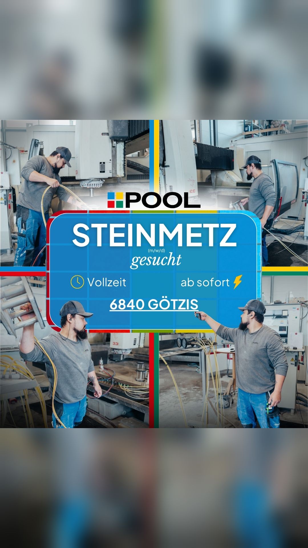 Pool Facebook ad from May 27, 2026