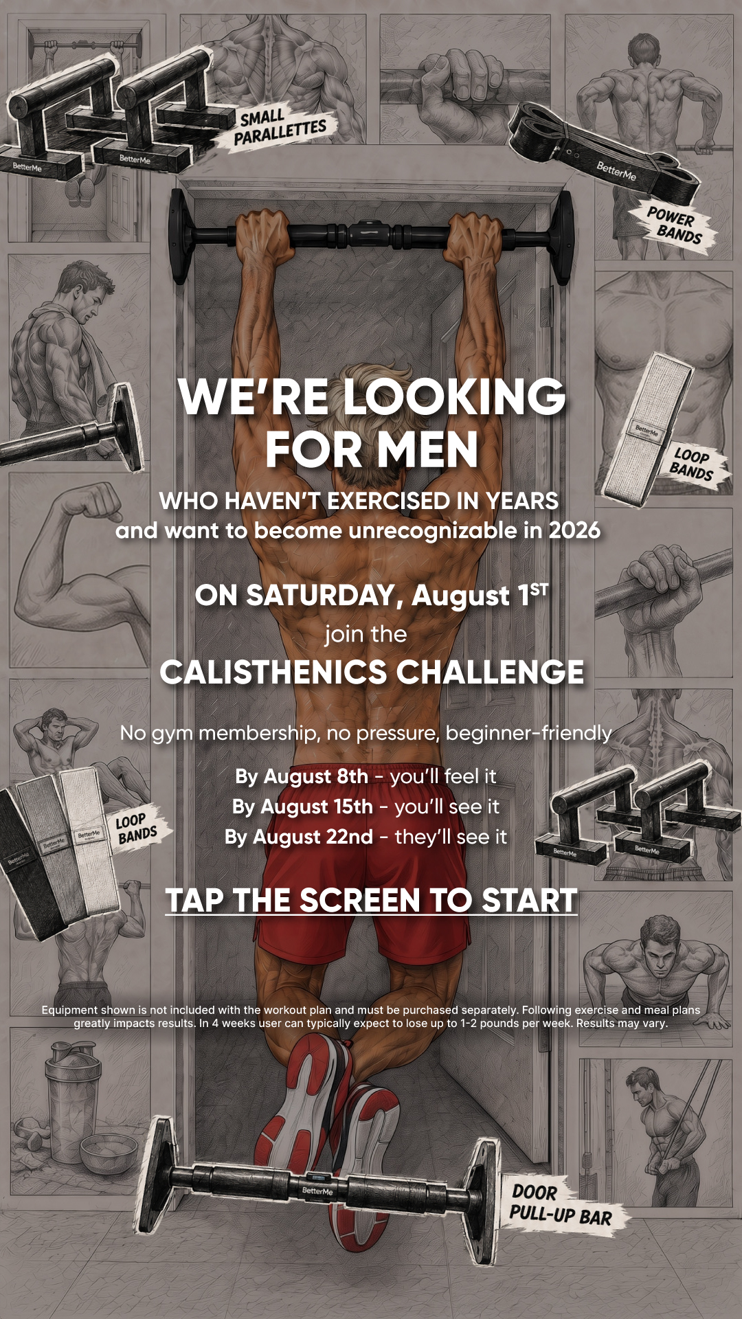 BetterMe Men Facebook ad