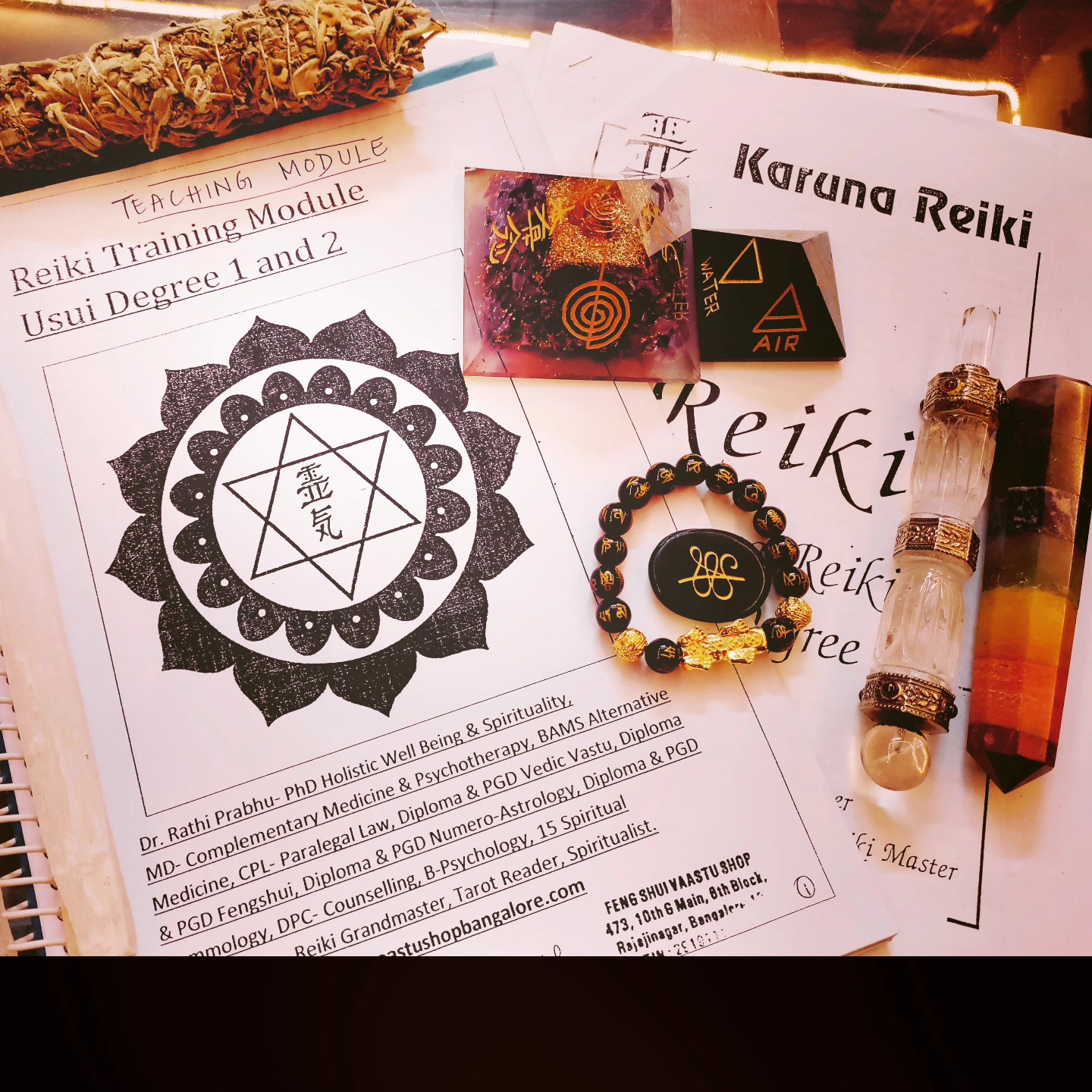 Feng Shui Vaastu Shop Facebook ad: REIKI Initiation & Training- One Day workshop by…