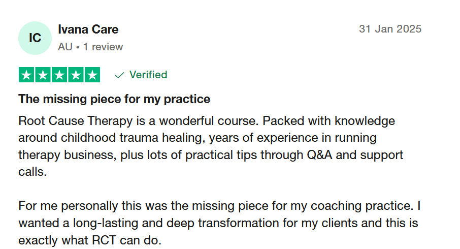 The Centre for Healing Facebook ad