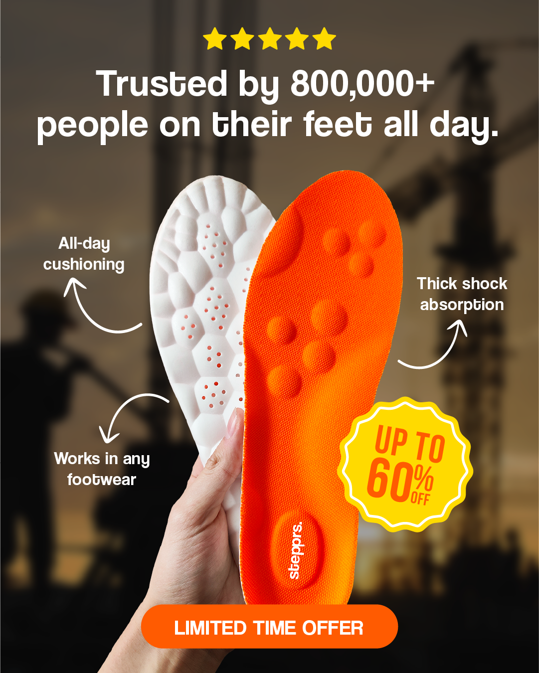 Stepprs Facebook ad