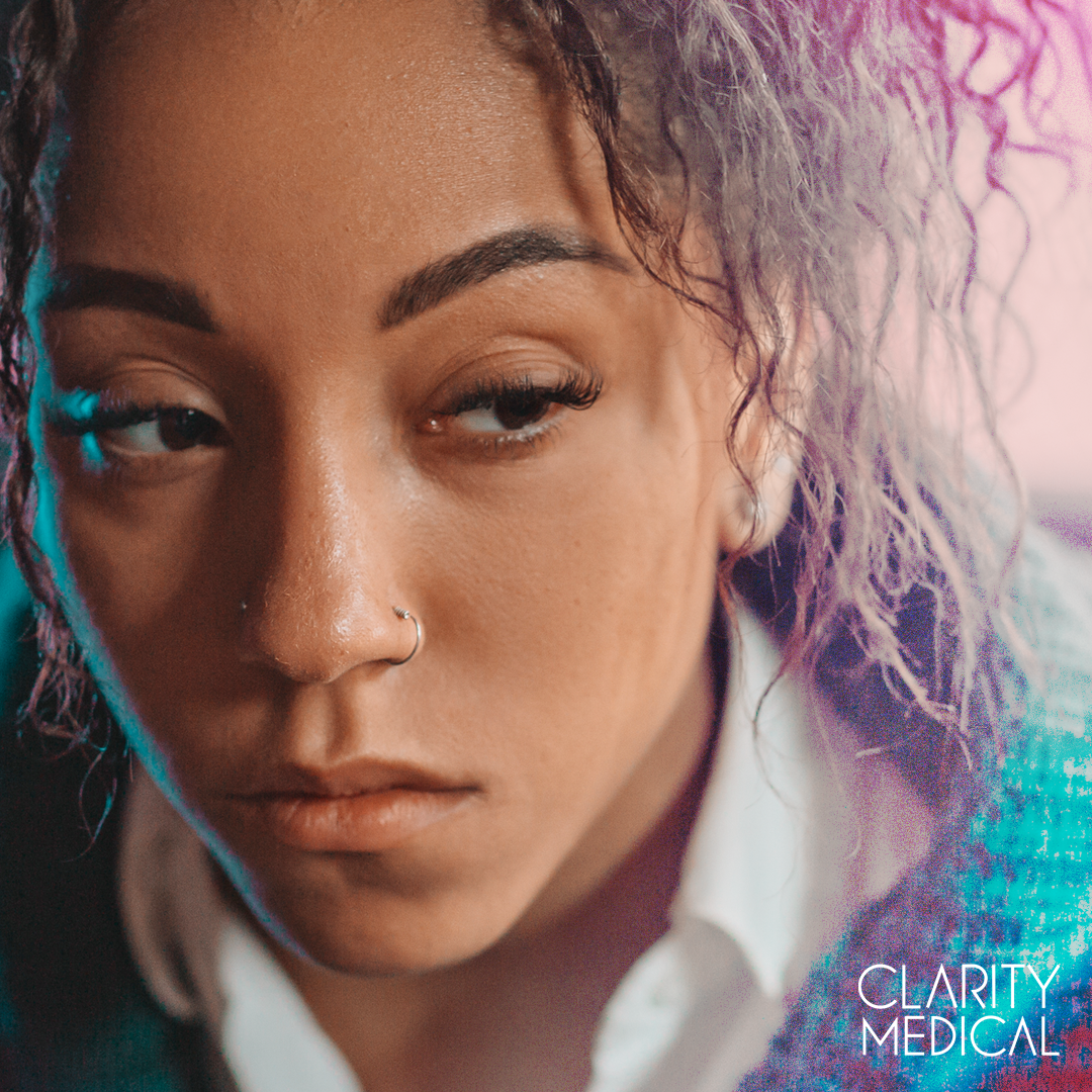 Clarity Medical Facebook ad: Struggling with focus?