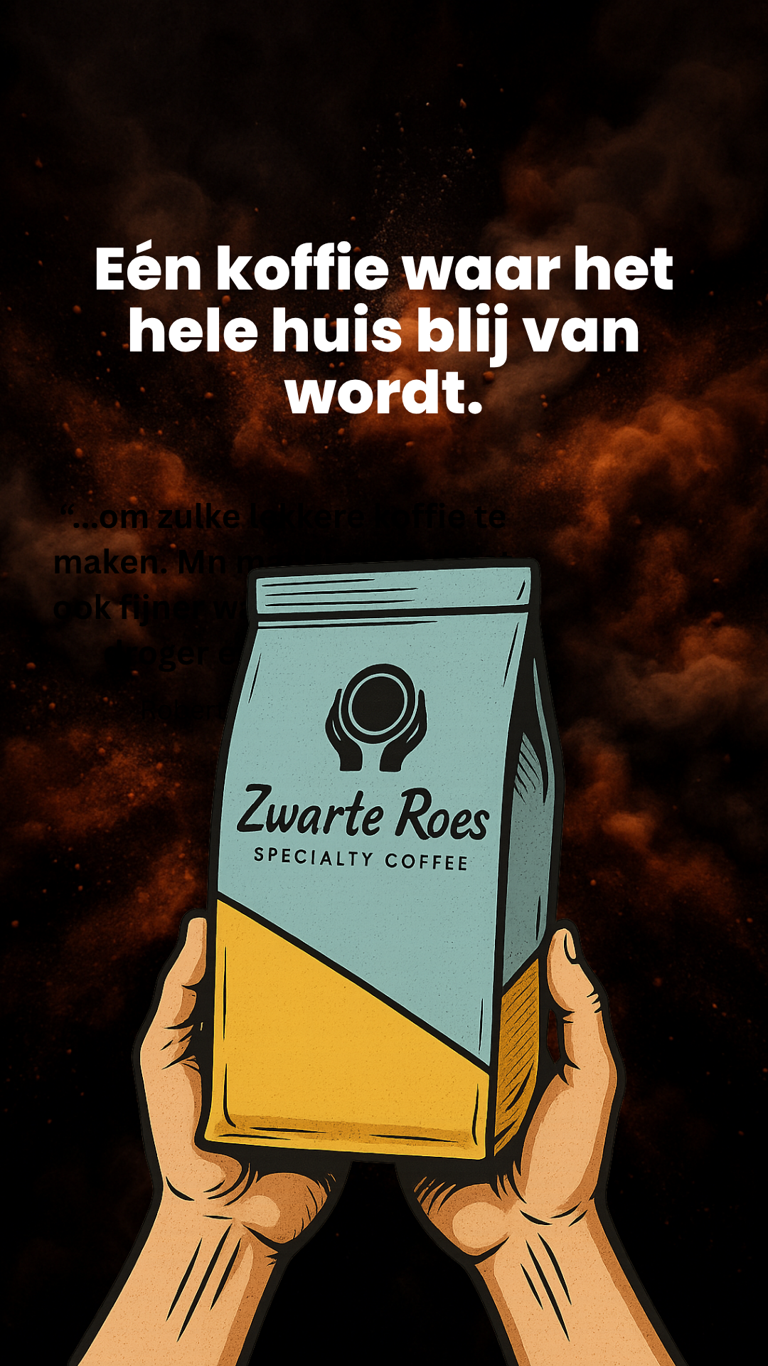 Zwarte Roes coffee Facebook ad