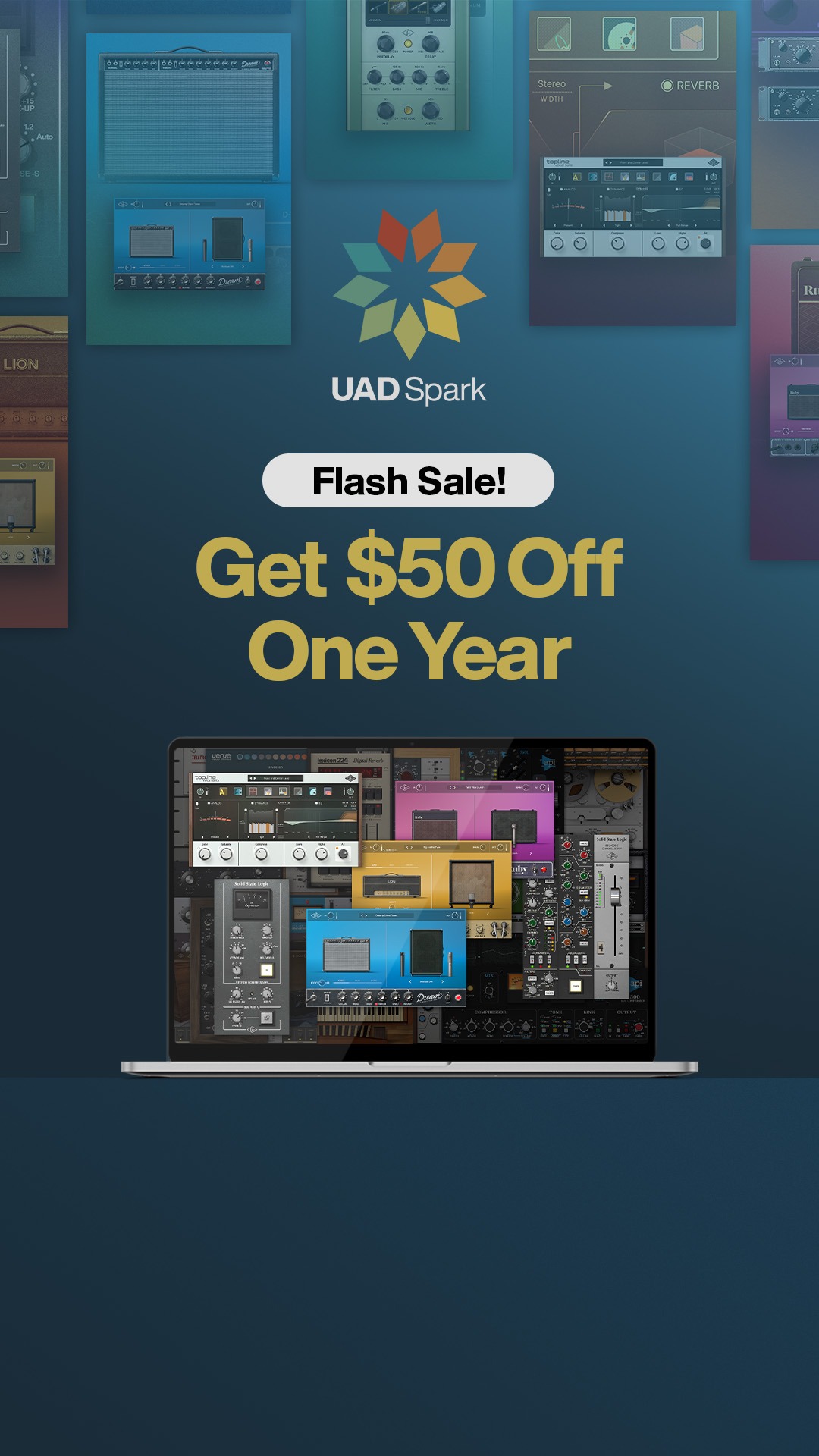 Universal Audio Facebook ad