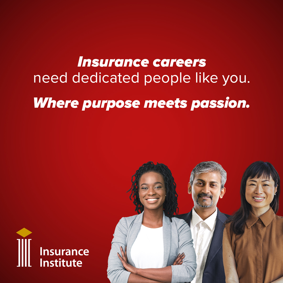 Insurance Institute of Canada Facebook ad: The insurance industry needs dedicated & resourceful…