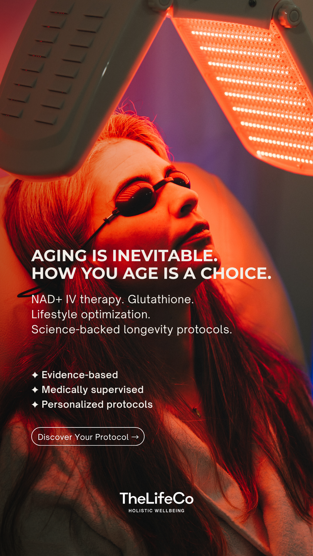 TheLifeCo Wellbeing Facebook ad from Jun 9, 2026