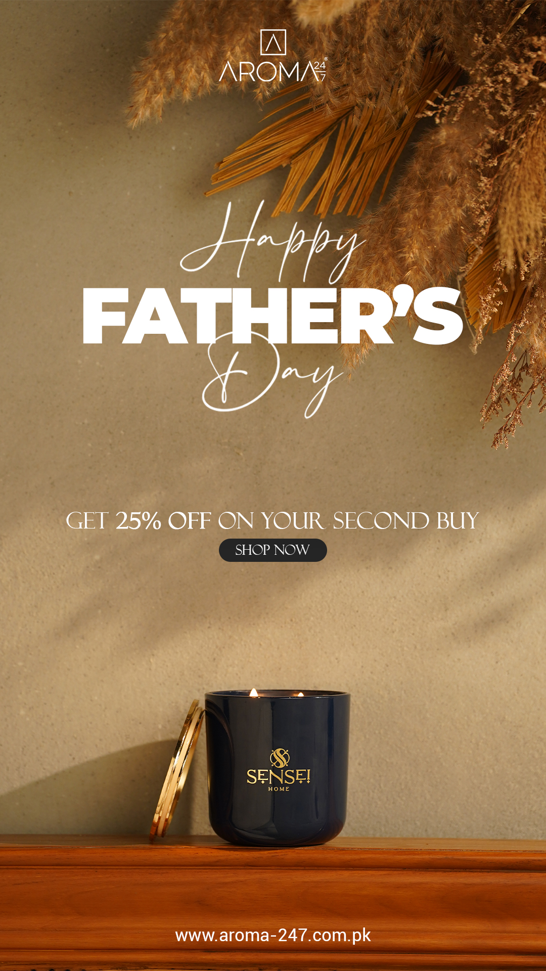 Aroma 24/7 Pakistan Facebook ad from Jun 12, 2026