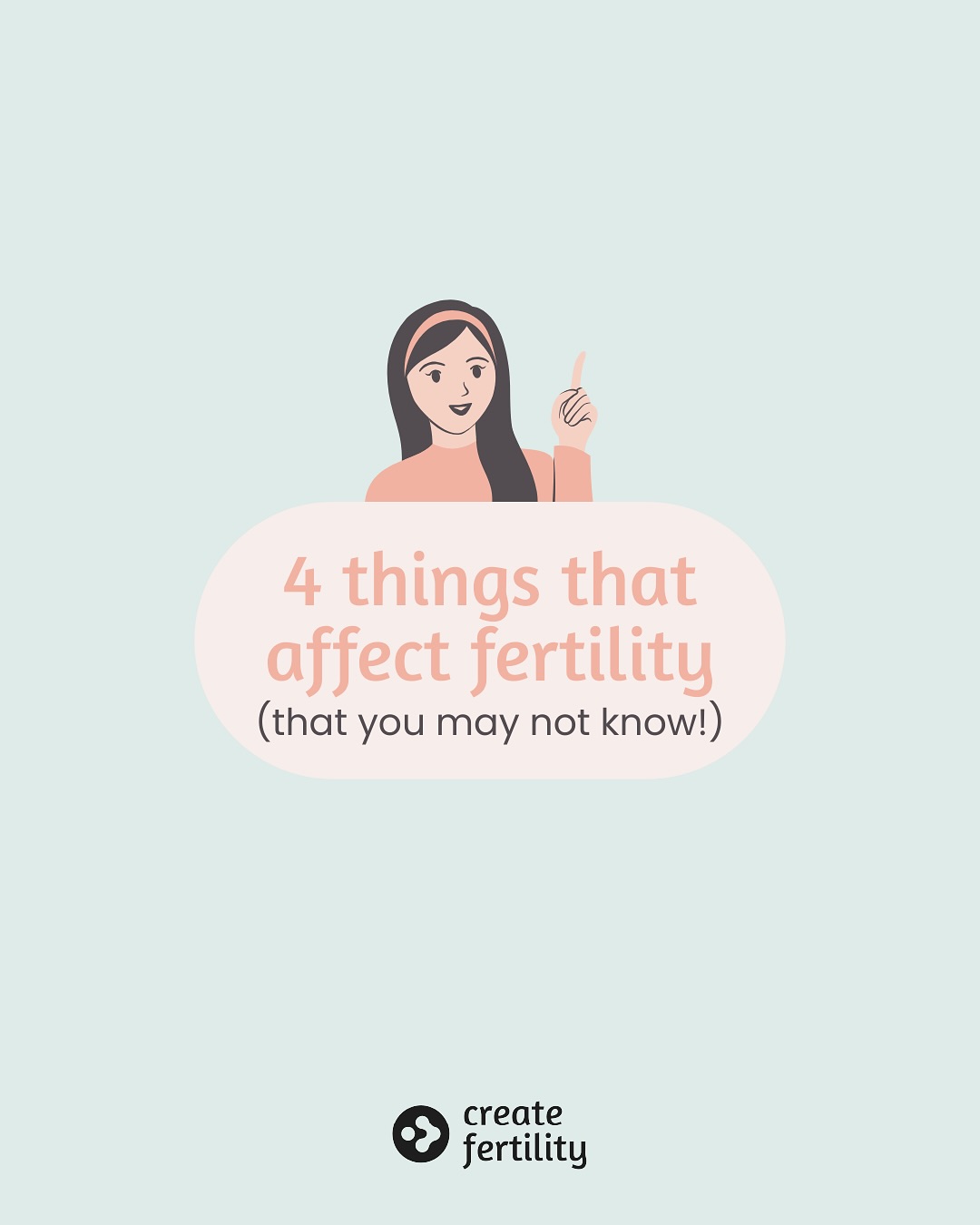 Create Fertility Facebook ad: Fertility isn’t only about age or timing.