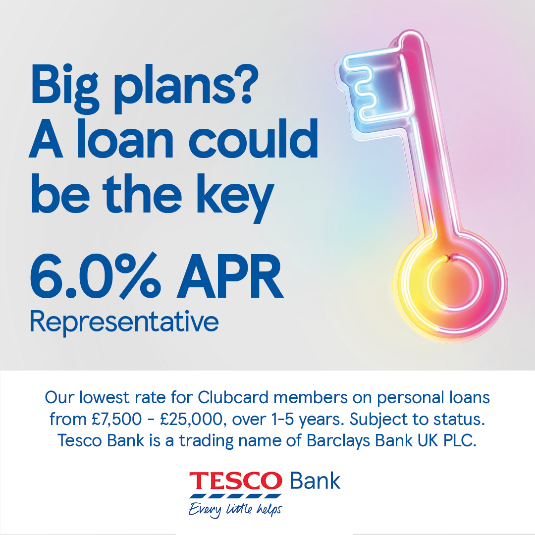 Tesco Bank Facebook ad