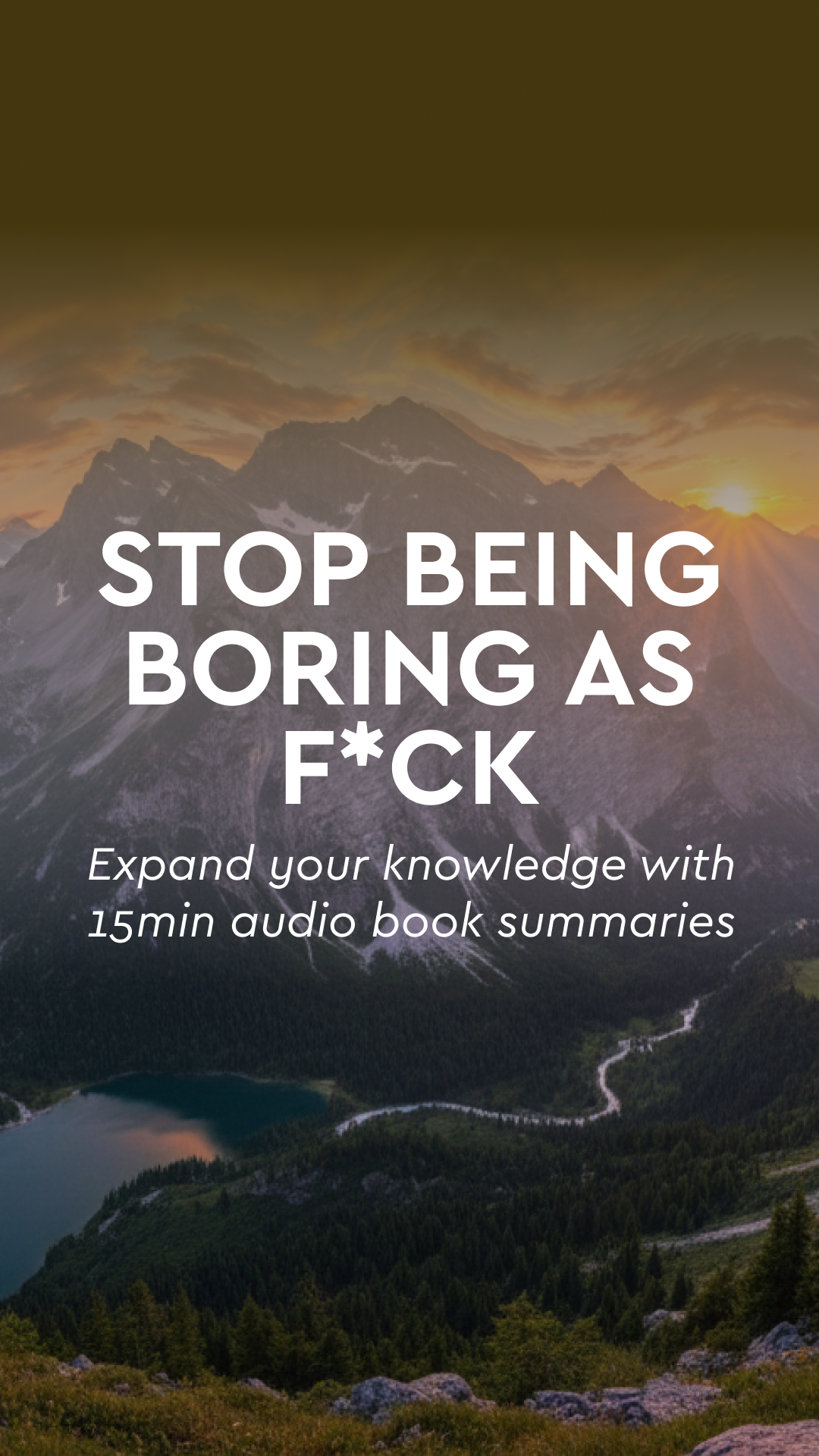 Blinkist Facebook ad