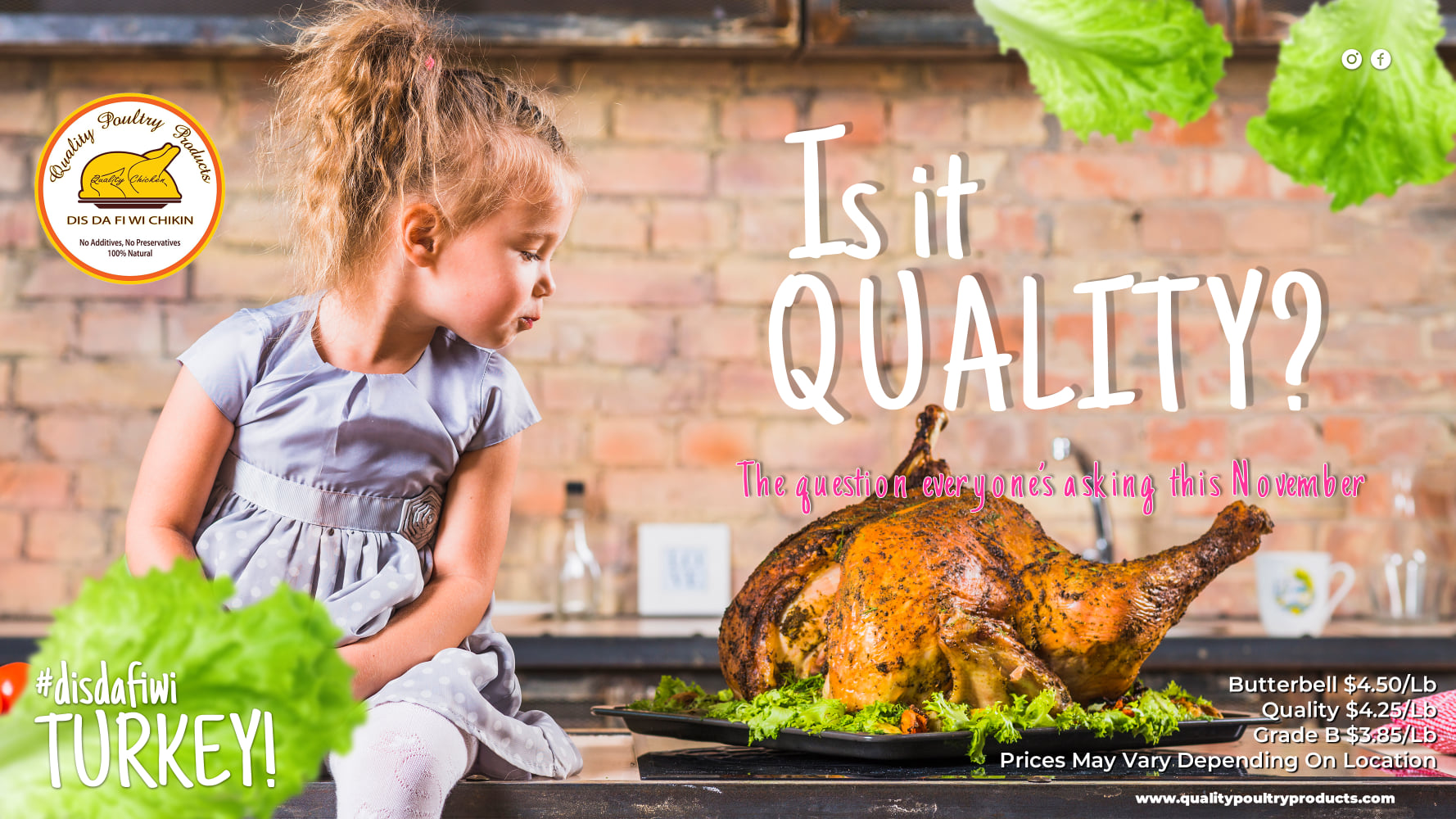 Quality Poultry Products Facebook ad