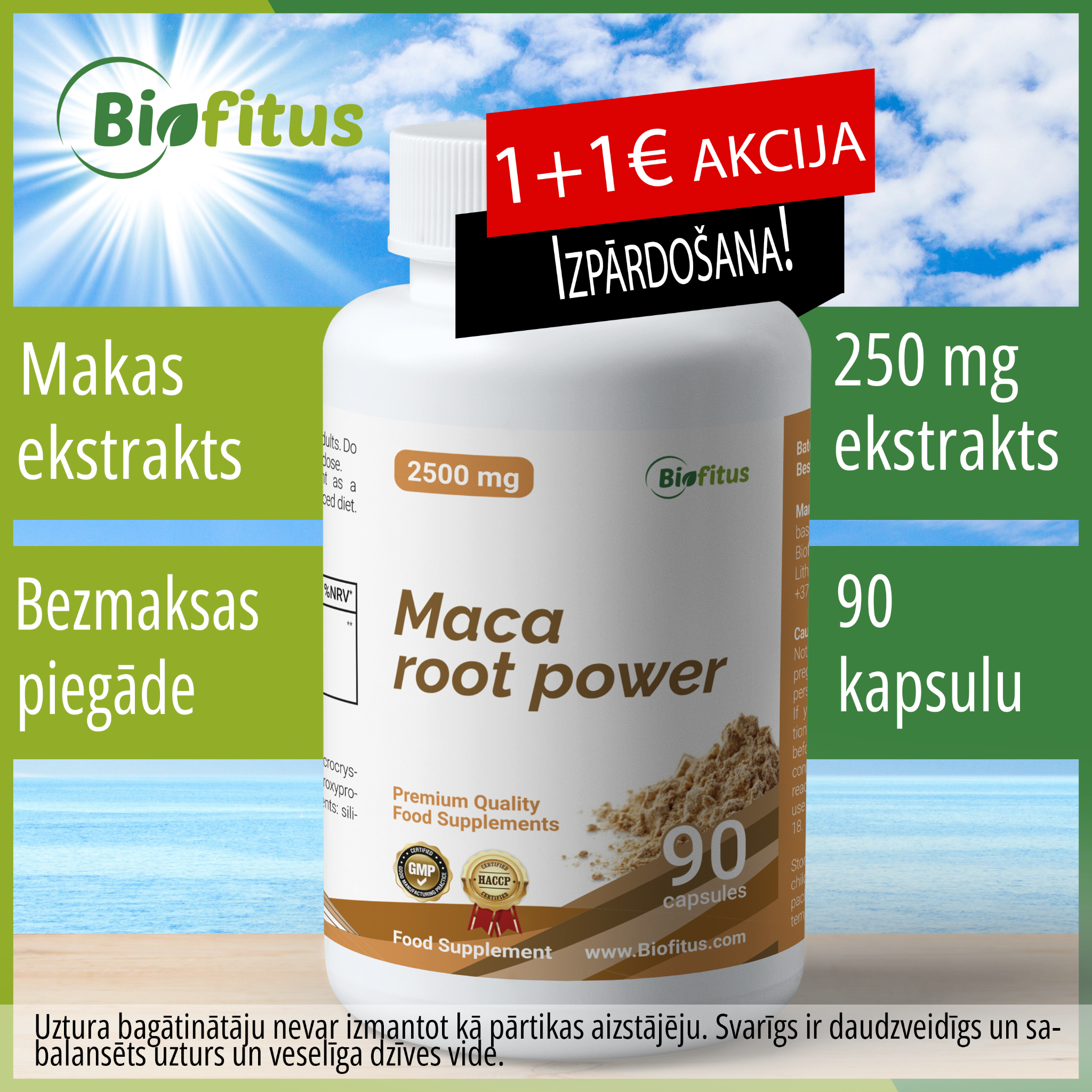 Biofitus.lv Facebook ad