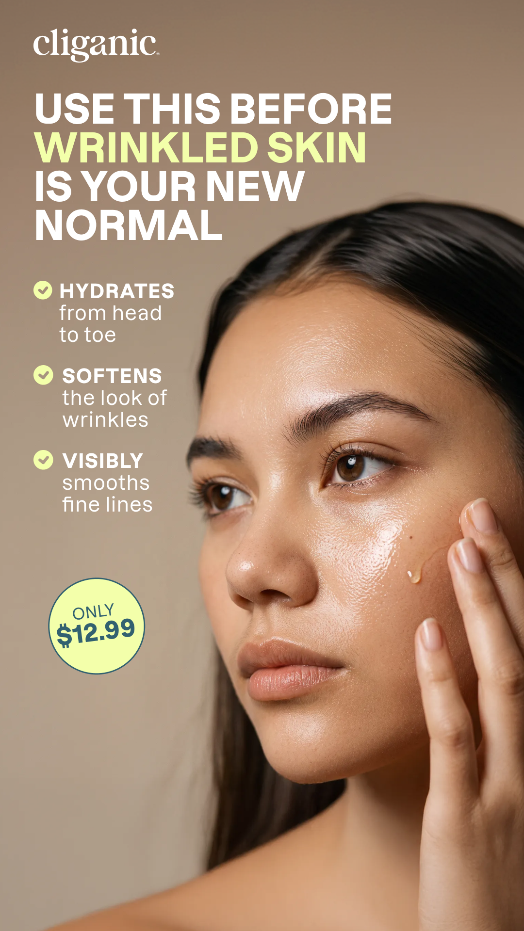 Cliganic Facebook ad