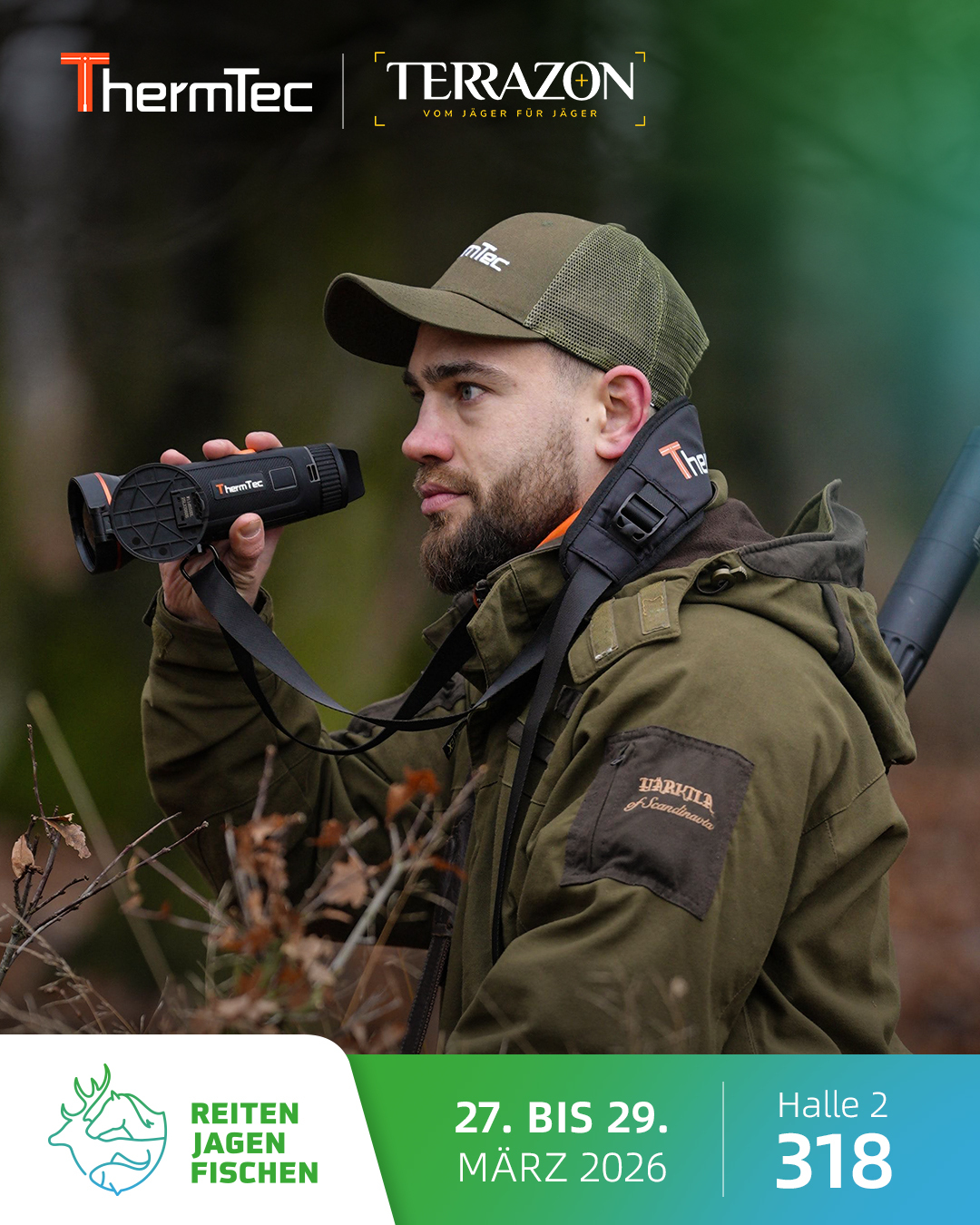 ThermTec outdoor Germany Facebook ad: Trefft ThermTec bei Terrazon!