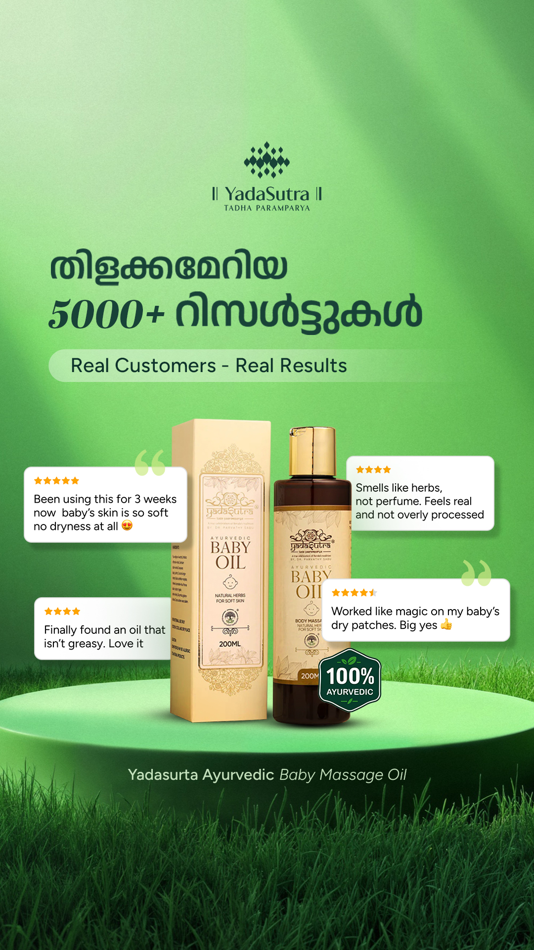 Yadasutra Ayurveda Facebook ad