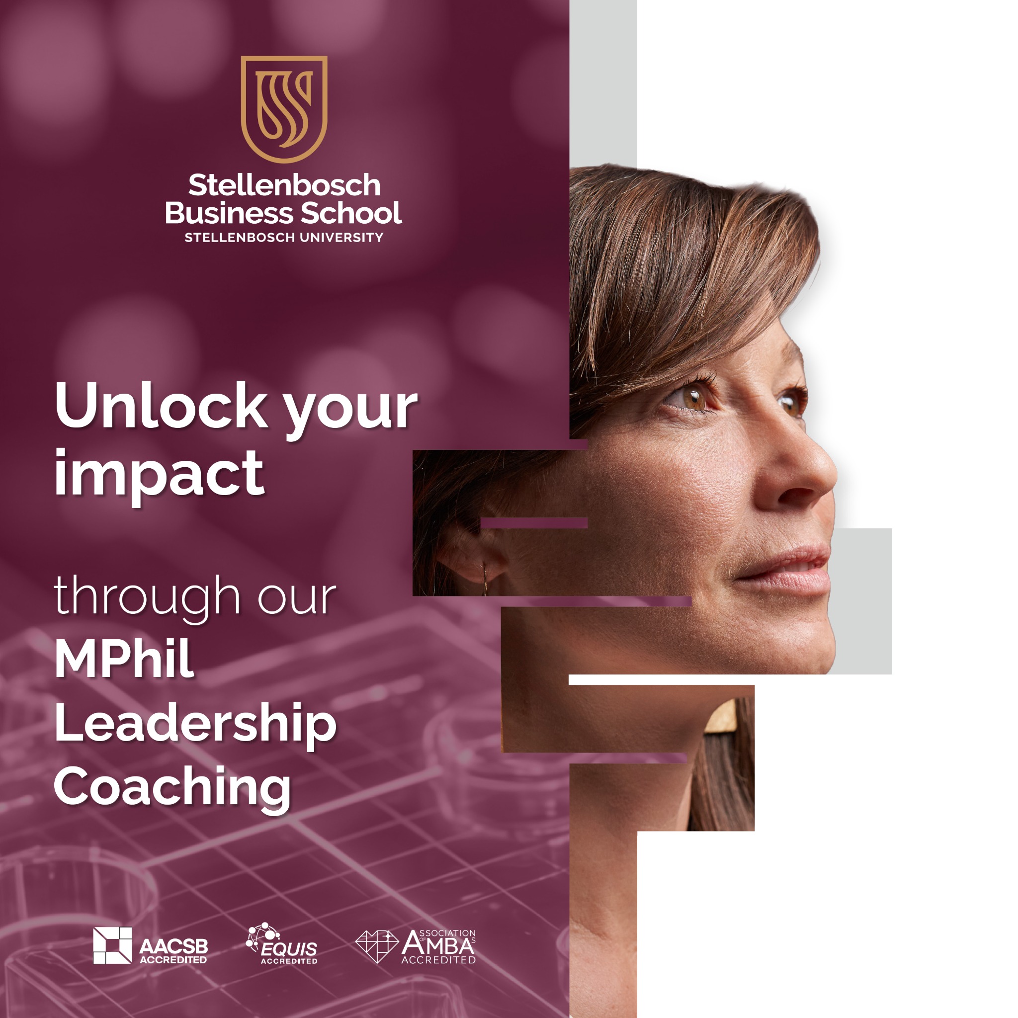 Stellenbosch Business School Facebook ad