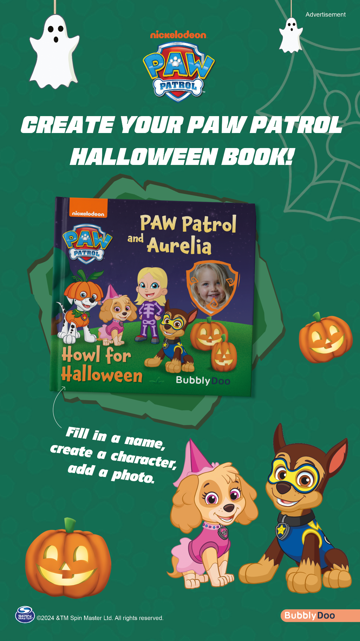 BubblyDoo Books Facebook ad