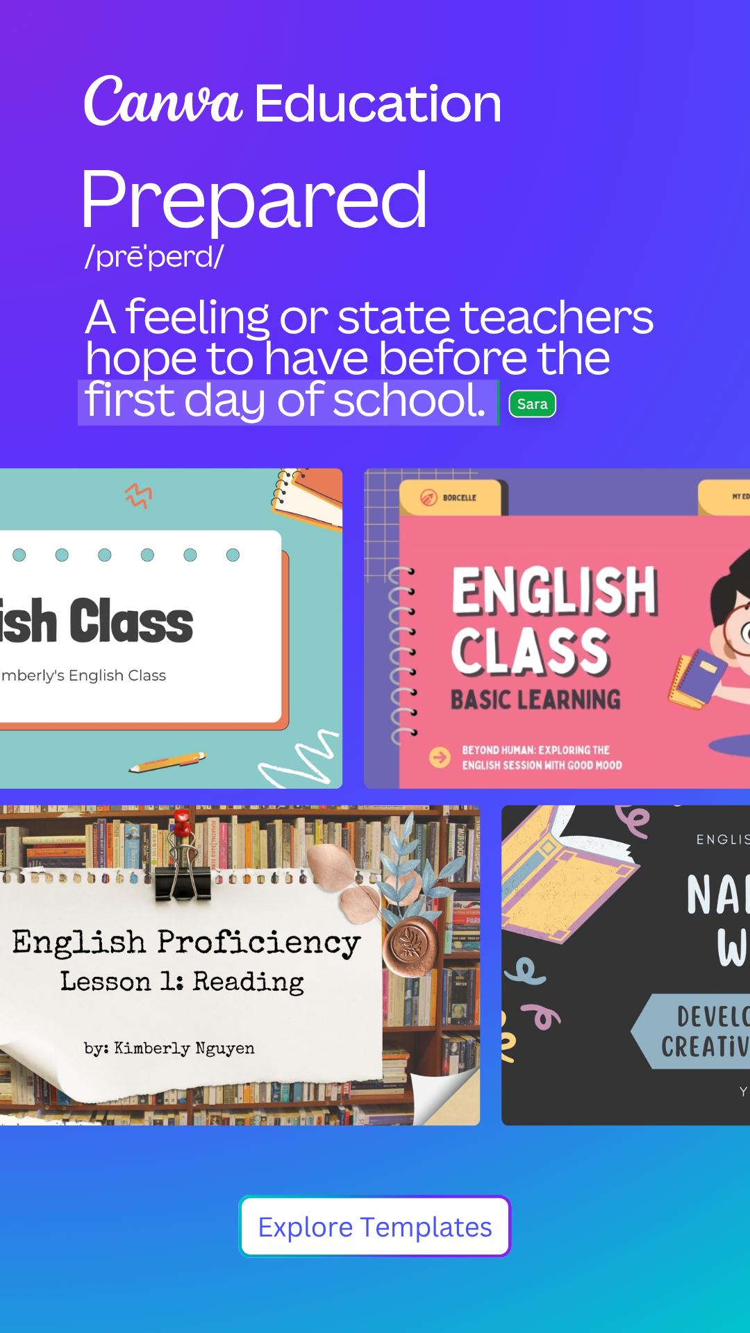 Canva Facebook ad