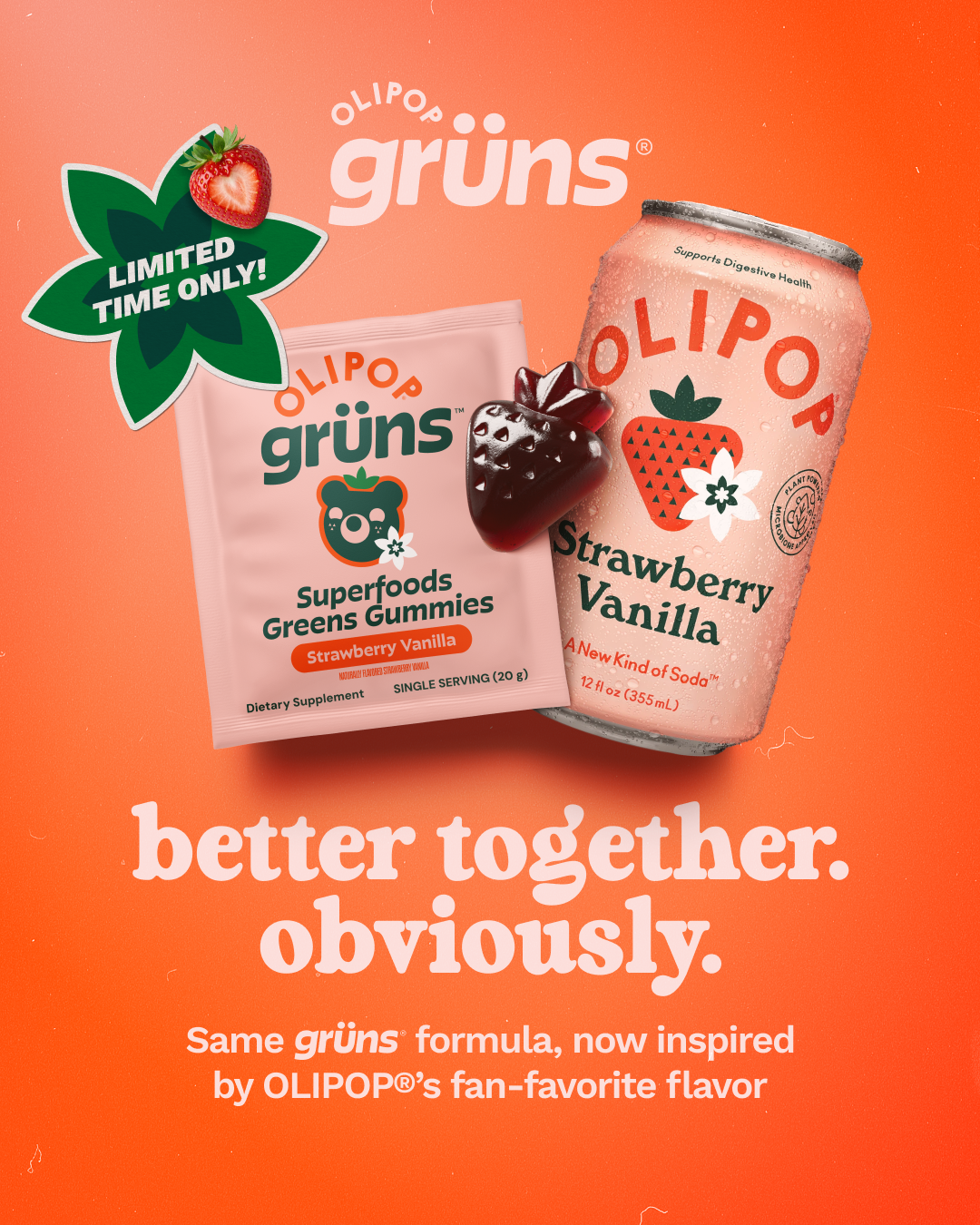Grüns Facebook ad
