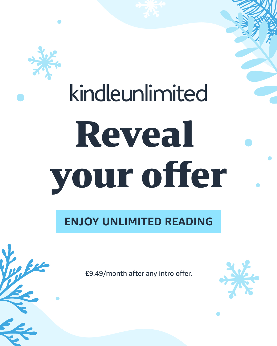 Amazon Kindle Facebook ad