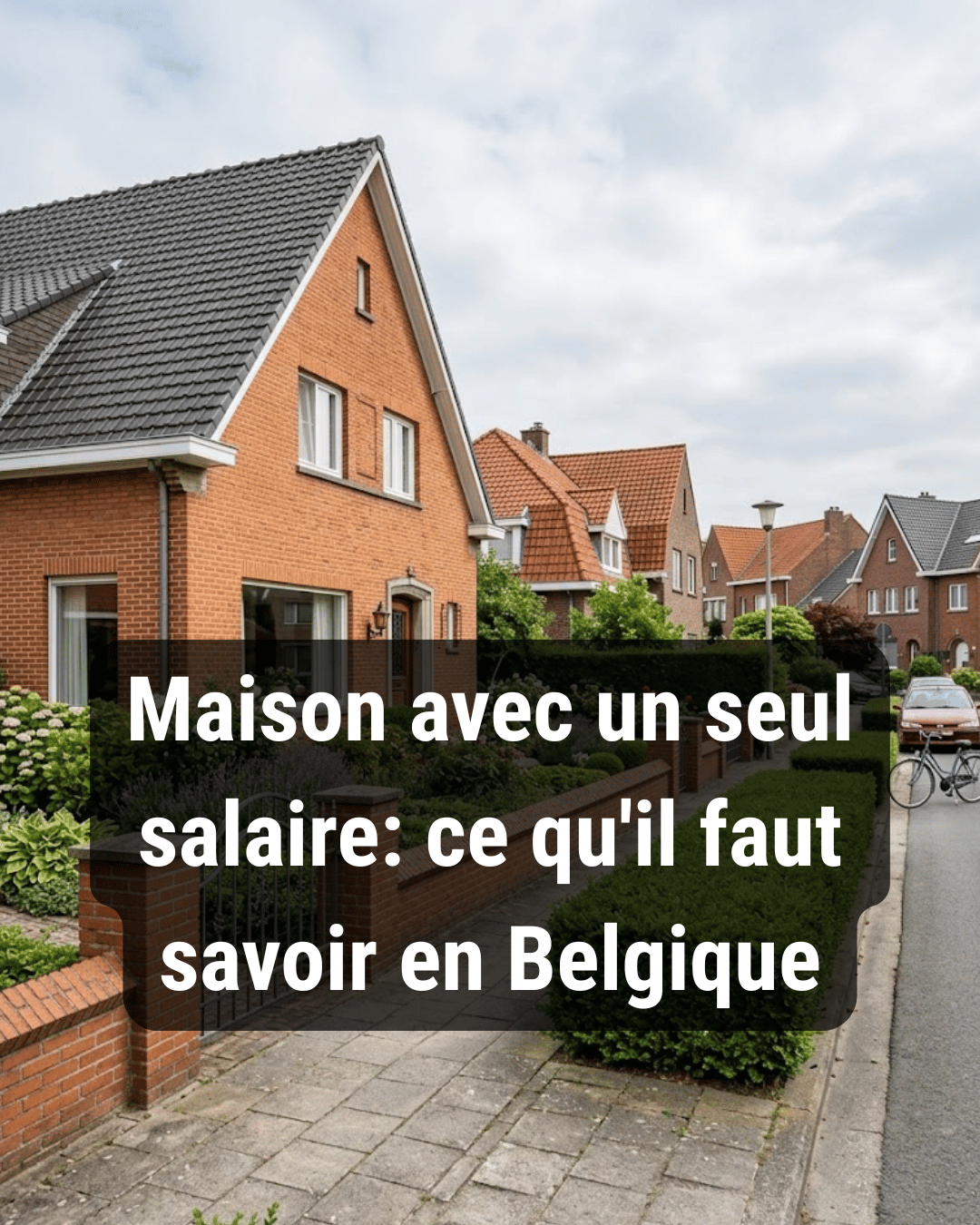 Smart Stay Picks Facebook ad: Acheter une maison avec un seul salaire en Belgique
