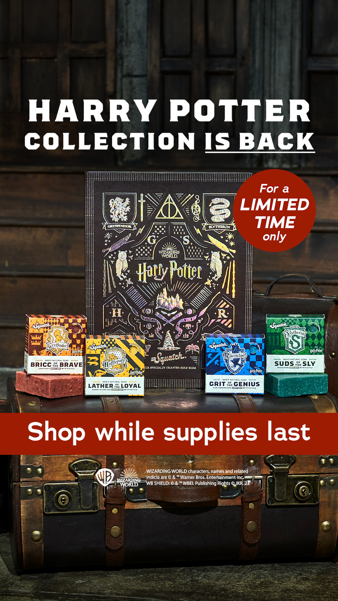 Dr. Squatch Facebook ad