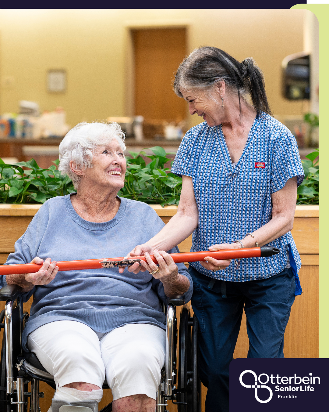 Otterbein Franklin SeniorLife Community Facebook ad from Sep 1, 2026