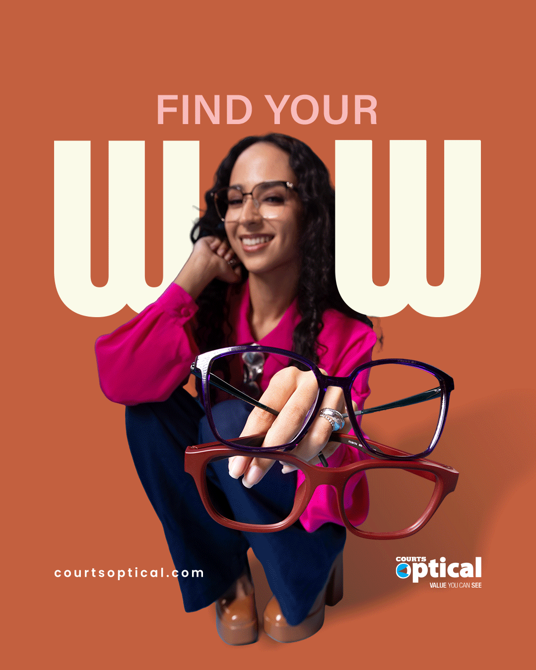 Courts Optical Jamaica Facebook ad