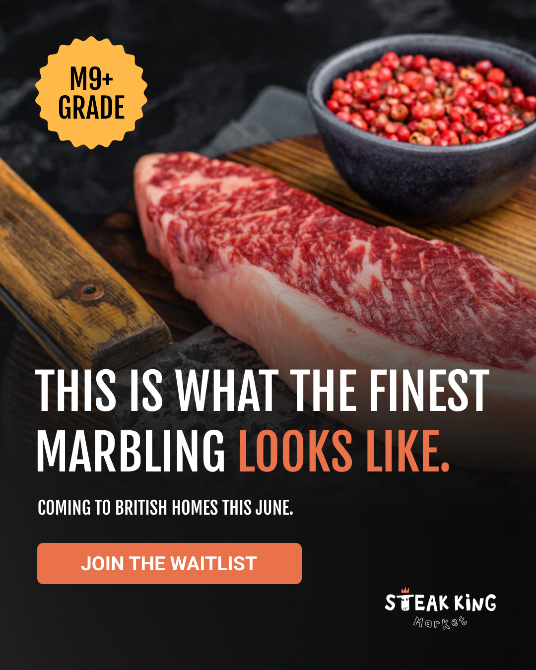 Steak King UK Facebook ad
