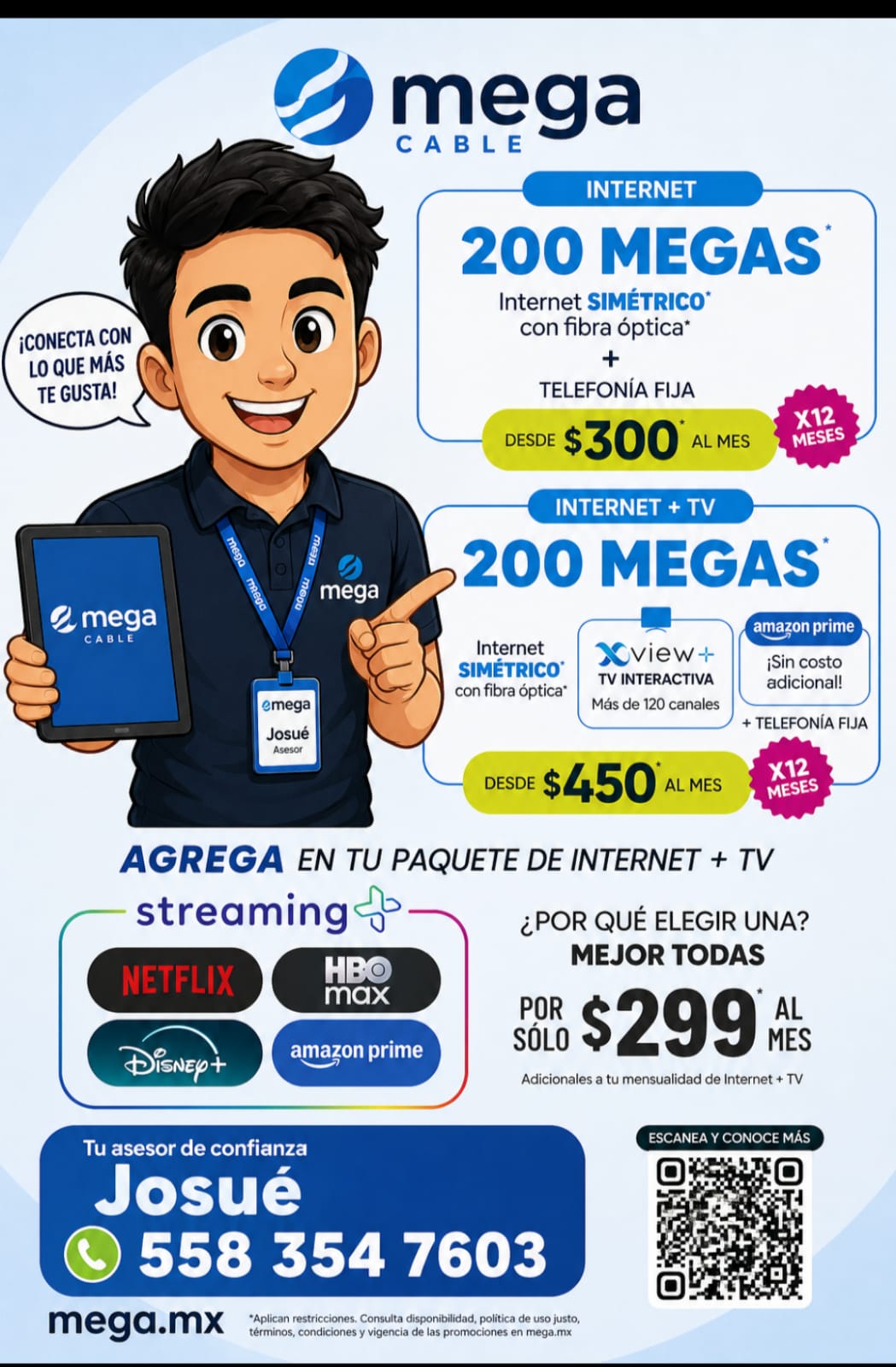 Mega Facebook ad: INSTALACIÓN GRATIS PAGA HASTA JUNIO TU PRIMER MENSUALIDAD…