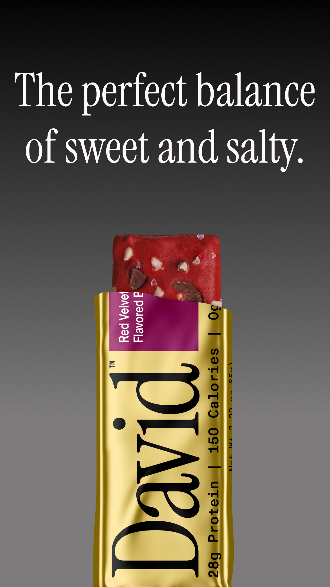 David Protein Facebook ad