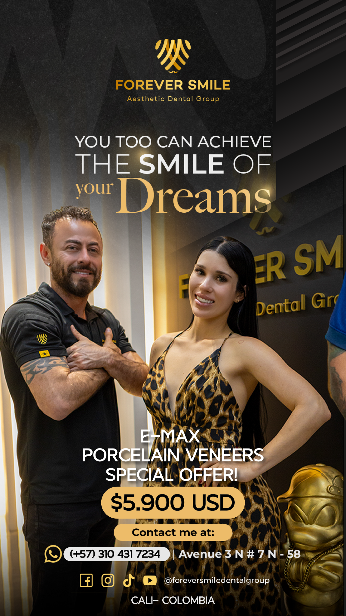 Forever Smile Facebook ad