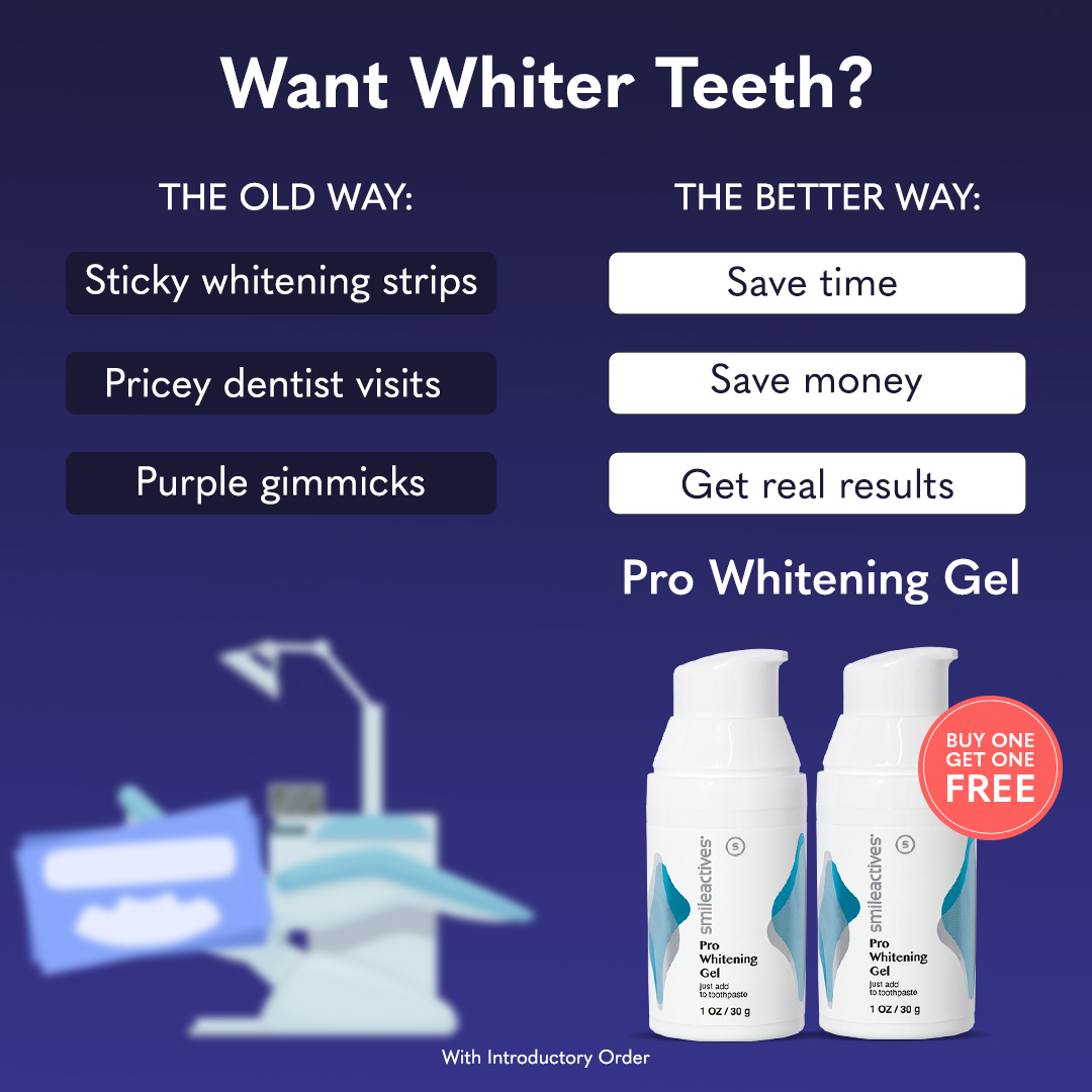 smileactives Facebook ad: BUY 1, GET 1 FREE!