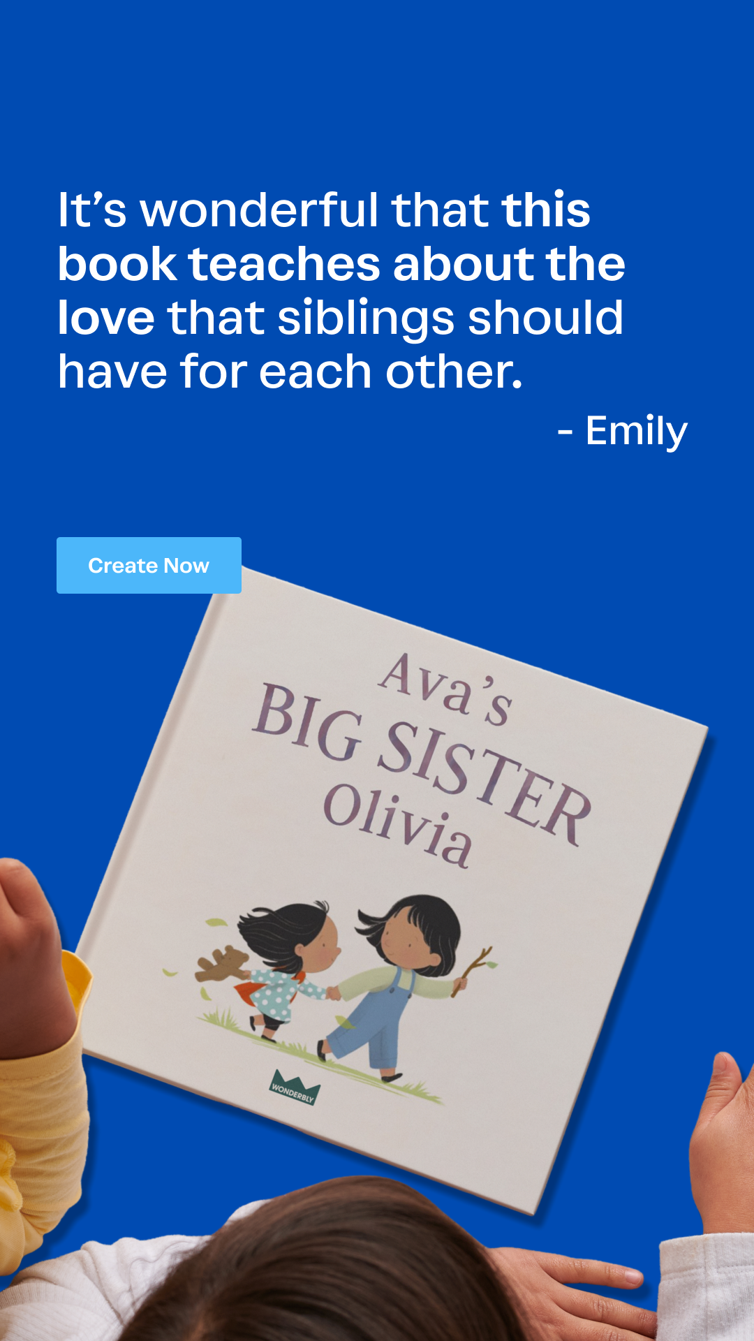 Wonderbly Facebook ad