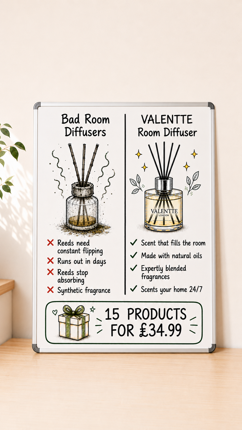 Valentte Facebook ad