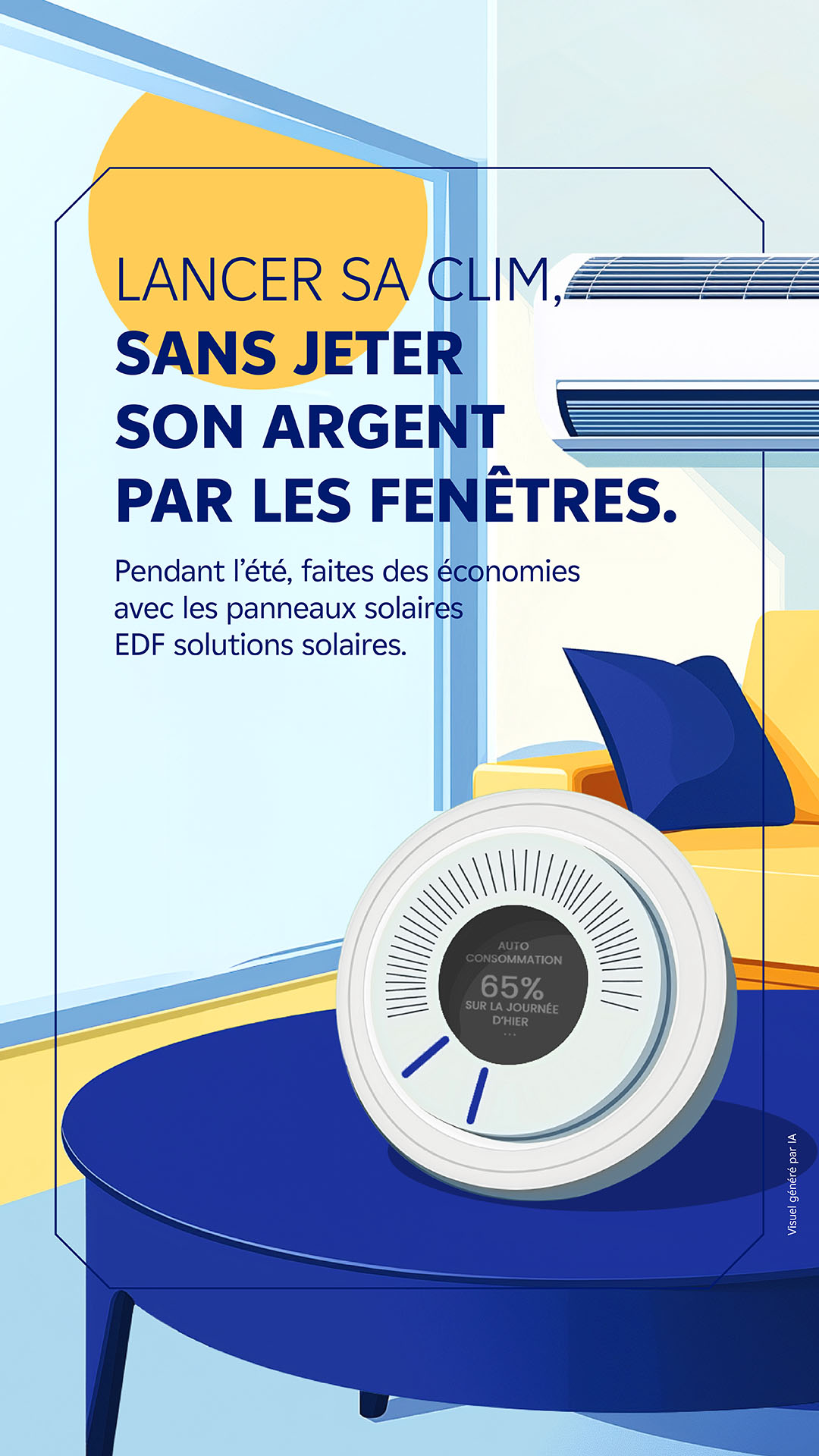 EDF solutions solaires Facebook ad