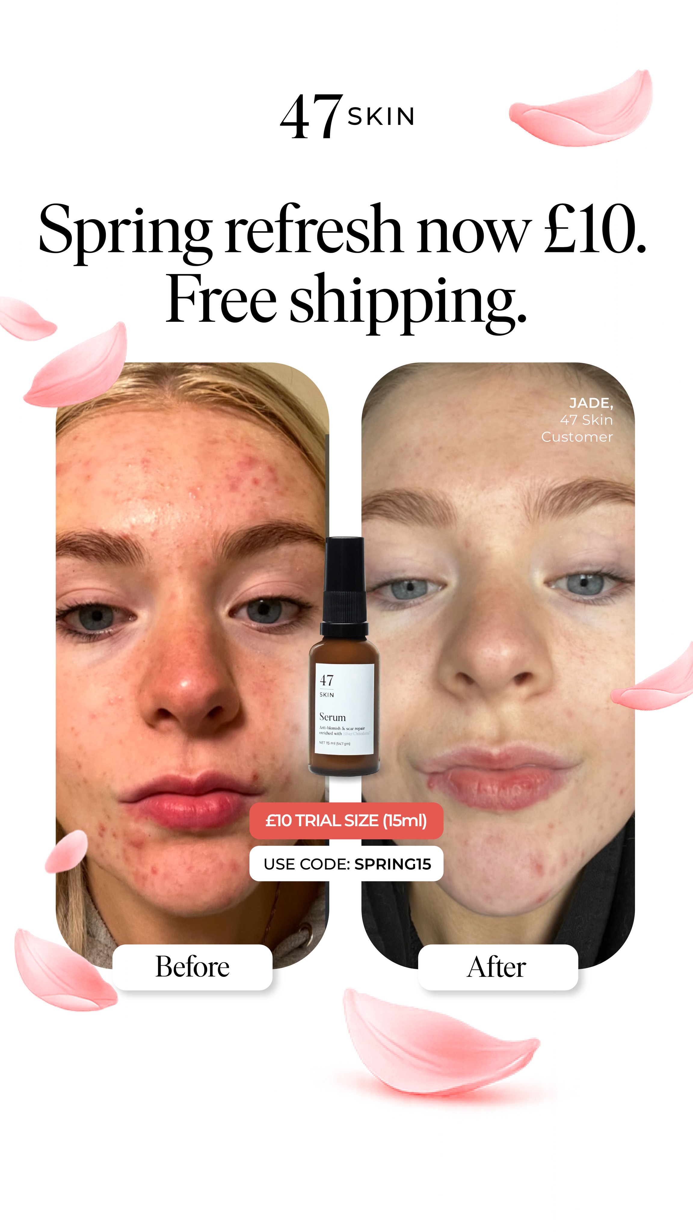 47Skin Facebook ad