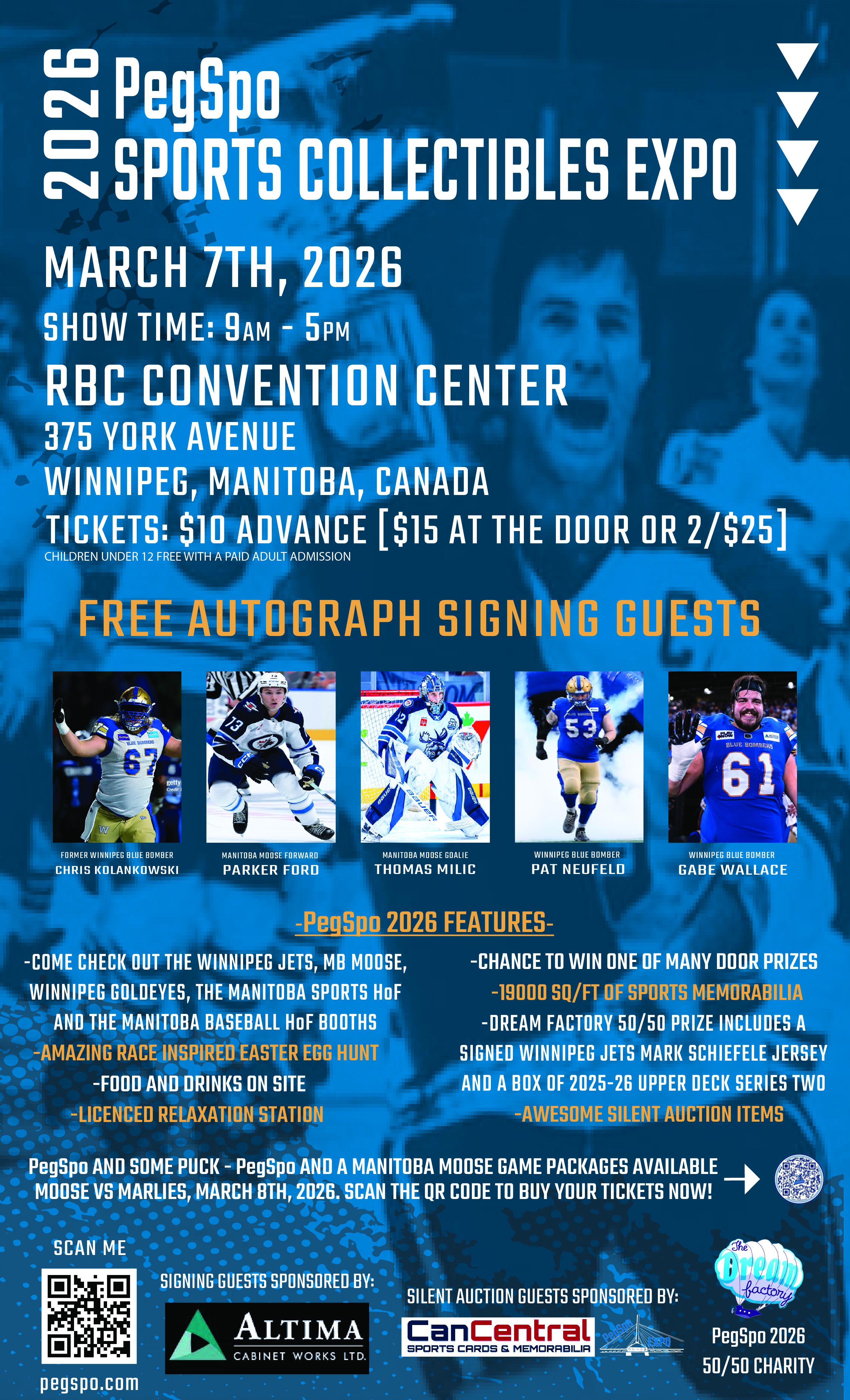 PegSpo Sports Collectibles Expo Facebook ad