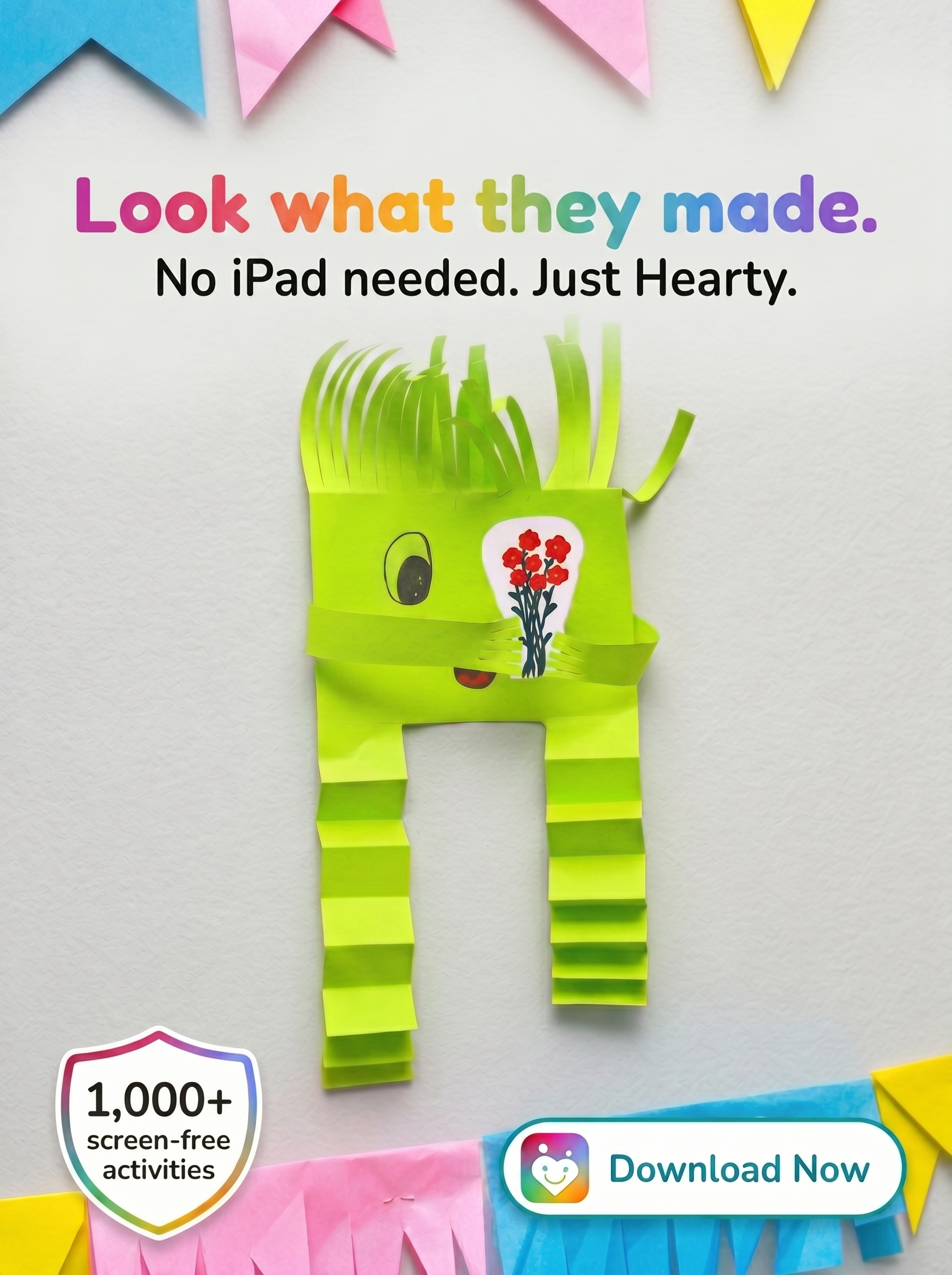 Hearty App Facebook ad
