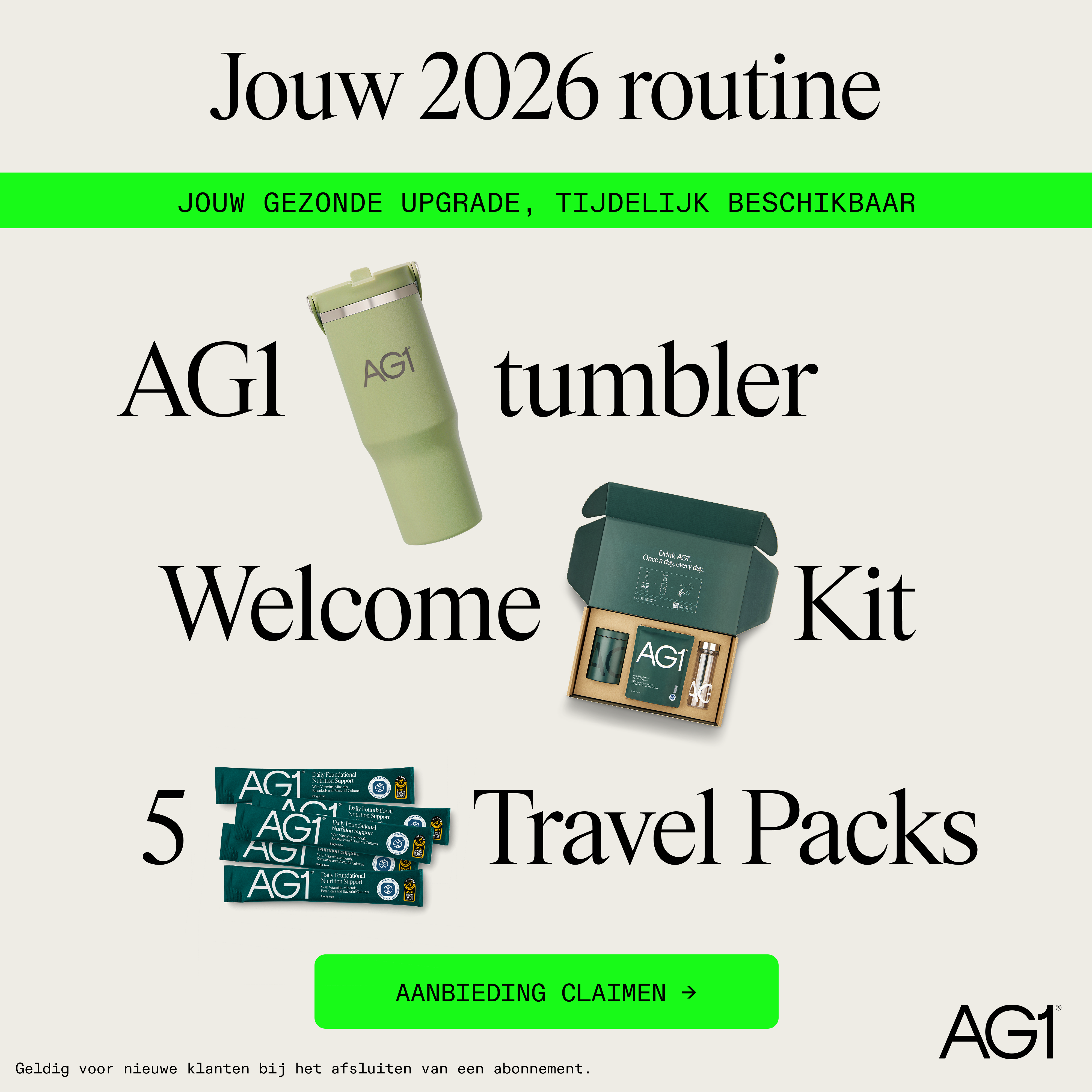 AG1 by Athletic Greens Facebook ad