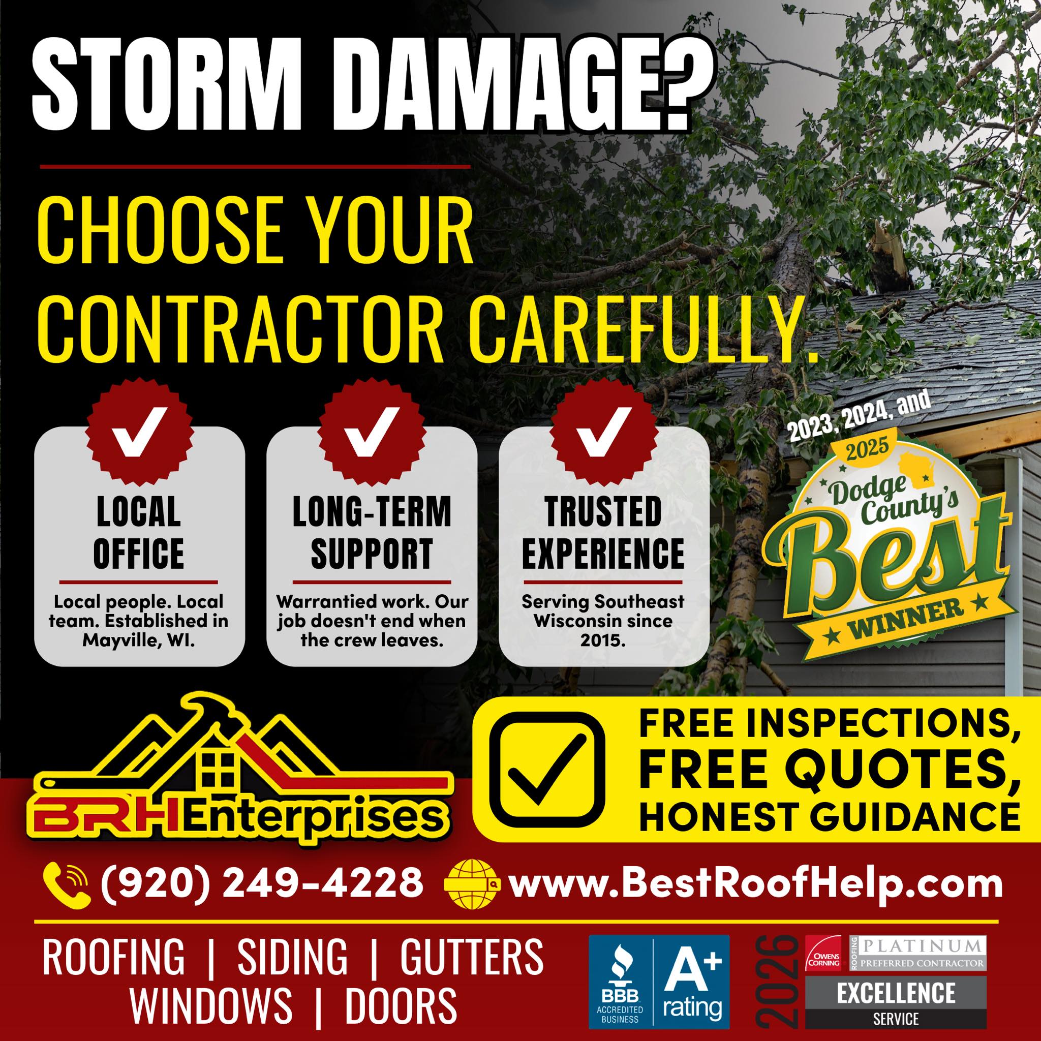 BRH Enterprises LLC Facebook ad