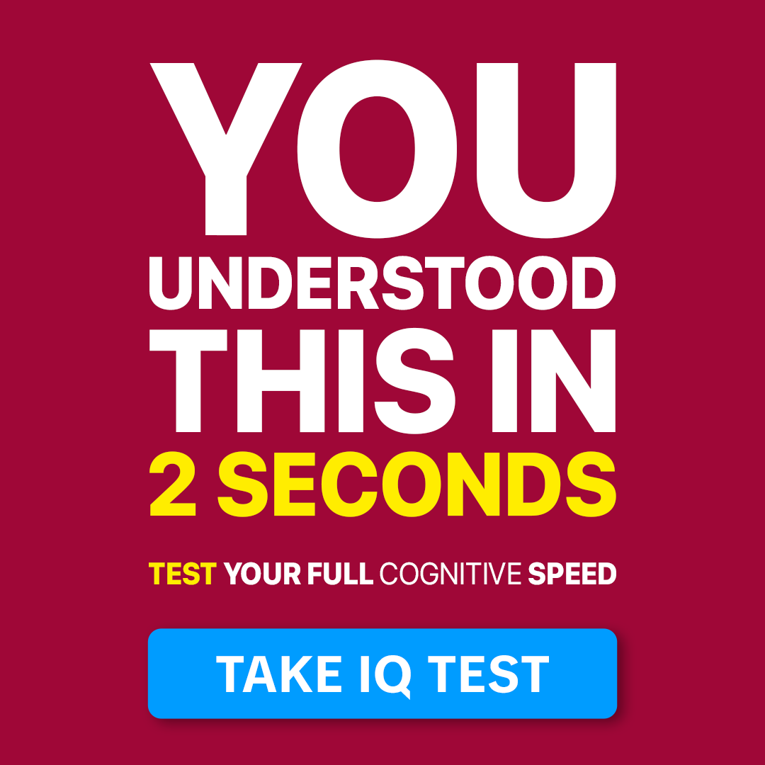 My IQ Facebook ad